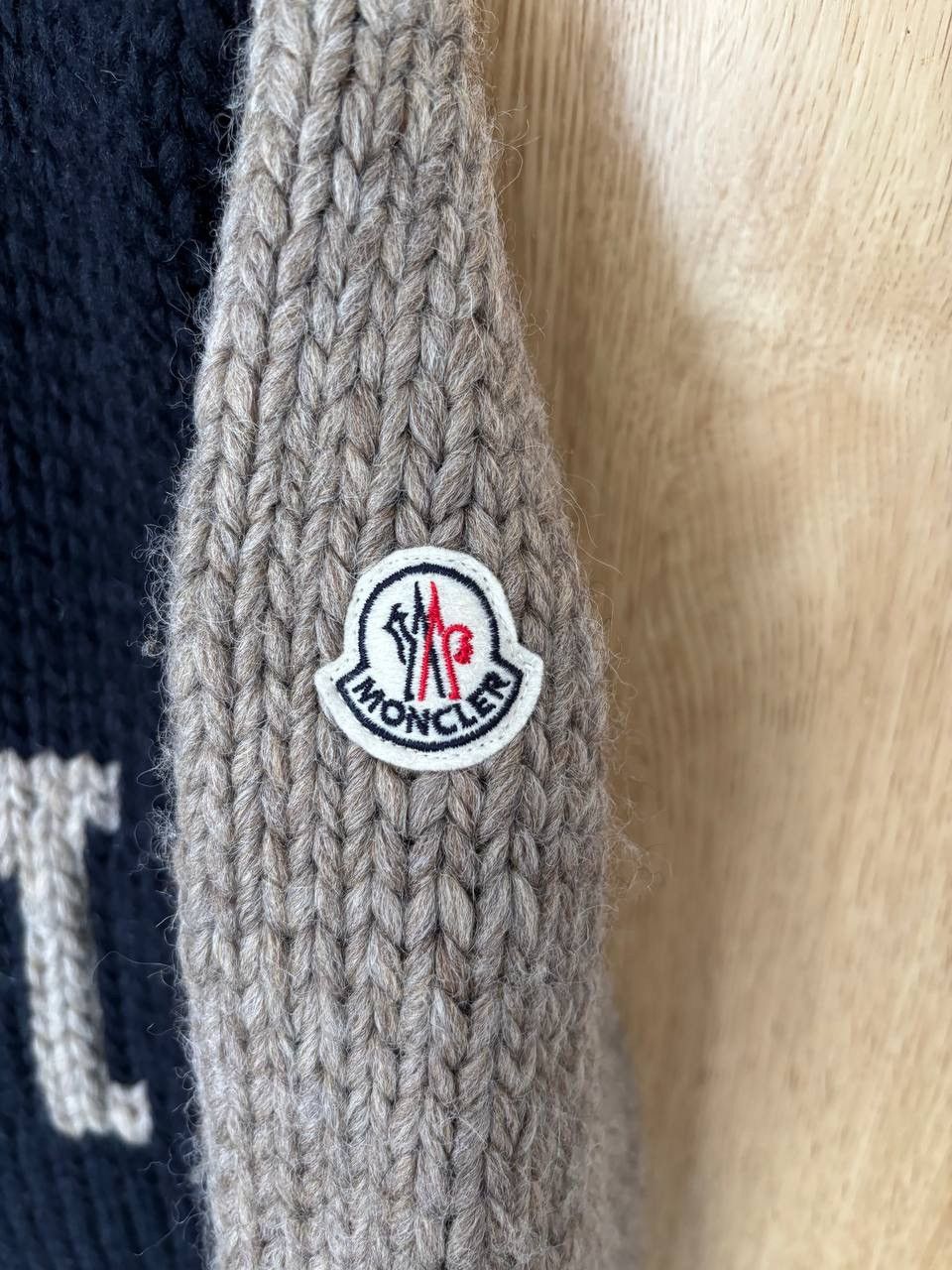 Moncler Vintage Moncler Wool Down Jacket Size US XL / EU 56 / 4 - 7 Thumbnail