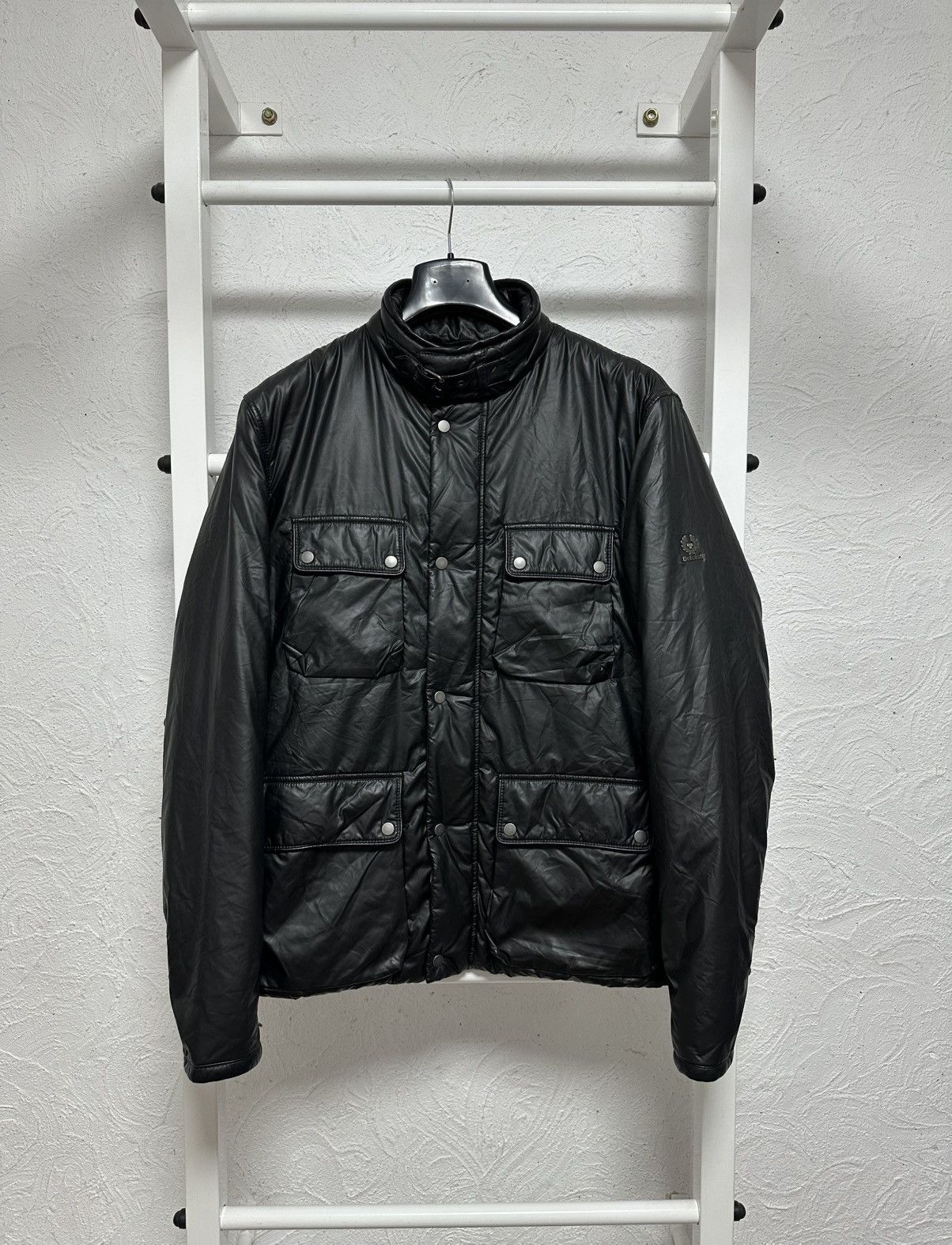 Belstaff Belstaff Black Glossy Puffer Jacket Size L Size US L / EU 52-54 / 3 - 1 Thumbnail