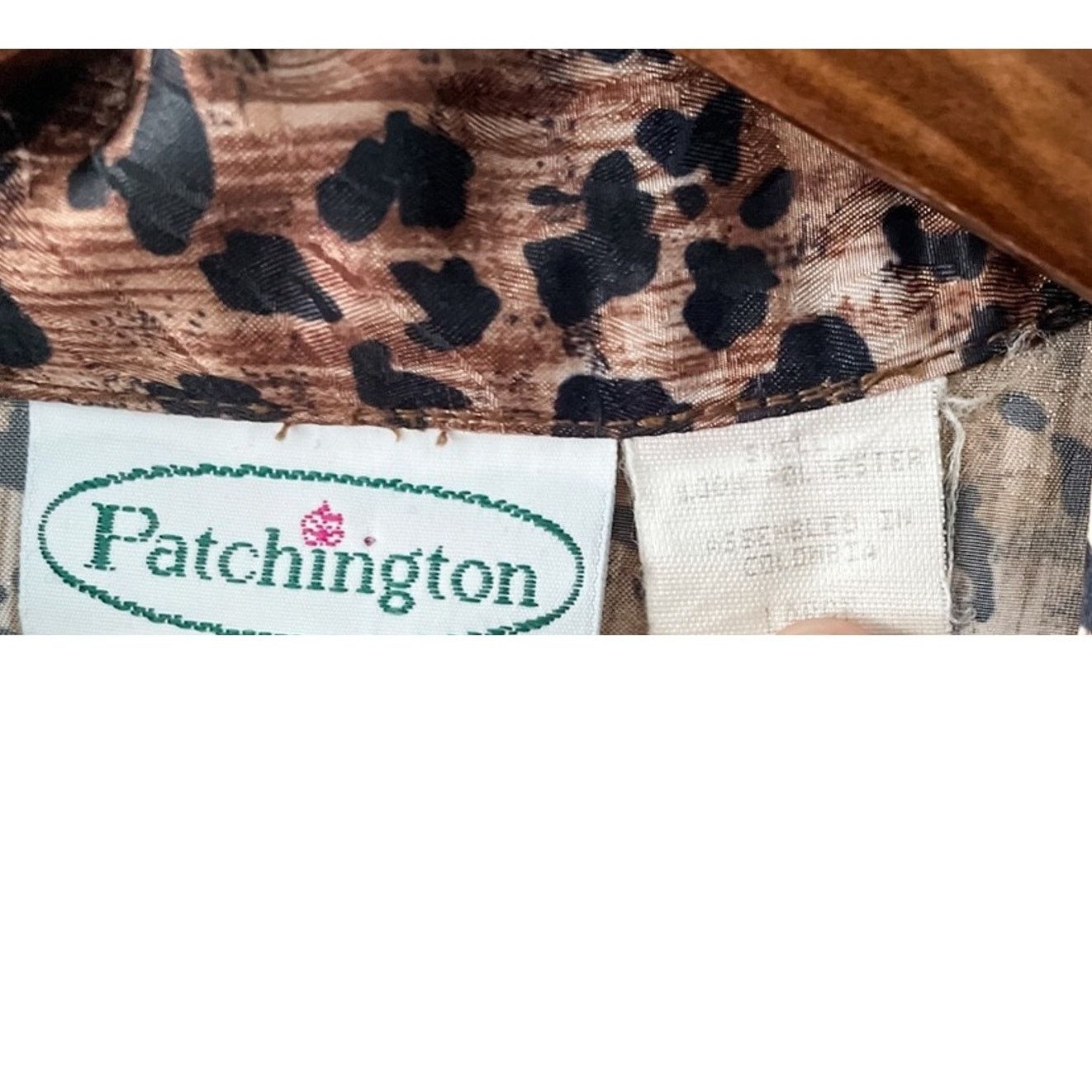 Vintage Patchington Vintage Leopard Print Blouse Brown Black L Size L / US 10 / IT 46 - 7 Thumbnail