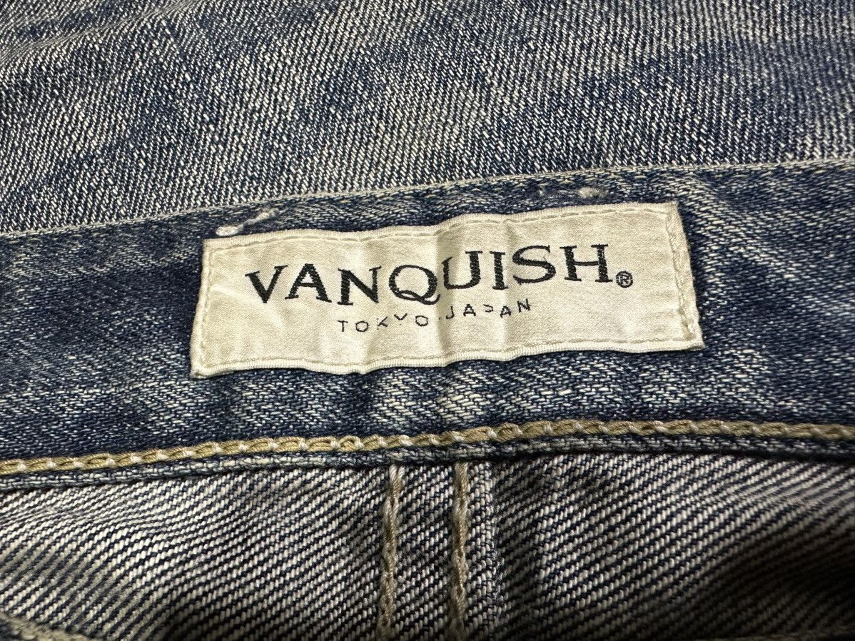 If Six Was Nine × Japanese Brand × Vanquish 🔥Archived Vanquish Mud Wash Flared Denim 2011 Size US 32 / EU 48 - 14 Thumbnail