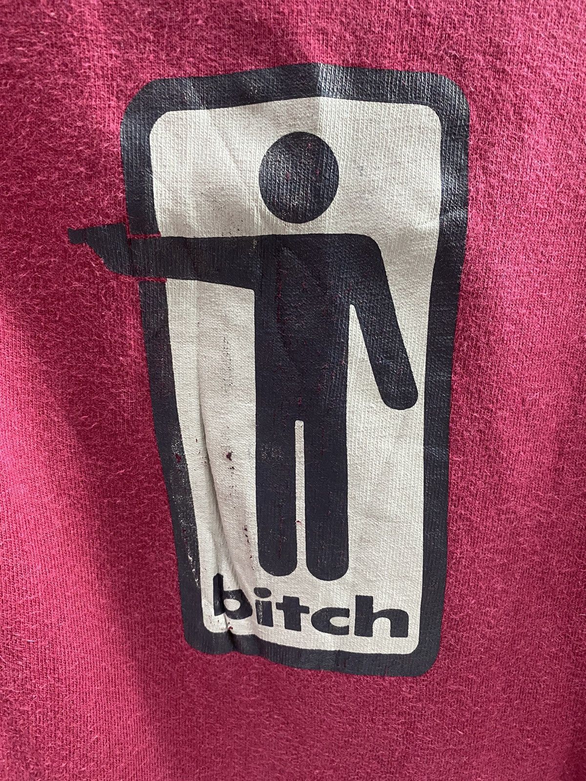 Vintage VINTAGE BITCH SKATEBOARD TSHIRT Size US M / EU 48-50 / 2 - 2 Thumbnail