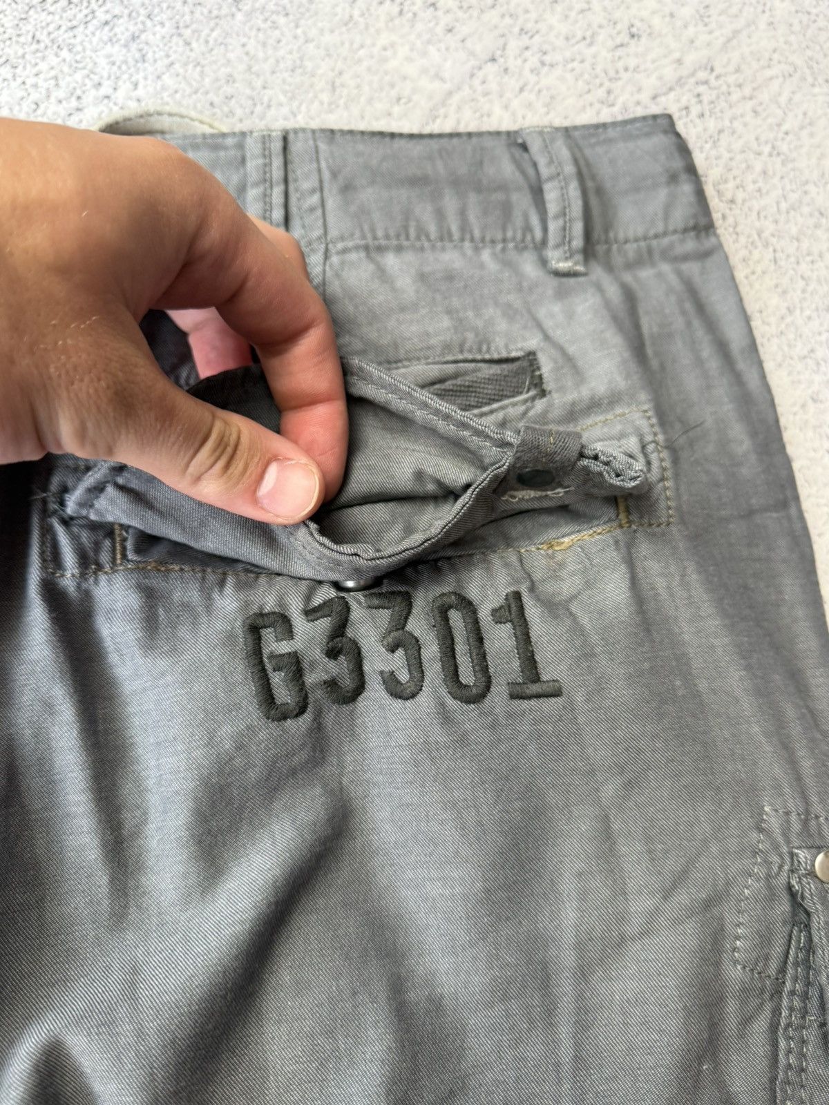 G-Star Vintage G Star Raw Cargo Pants Streetwear Japanese Y2K Size US 30 / EU 46 - 18 Thumbnail