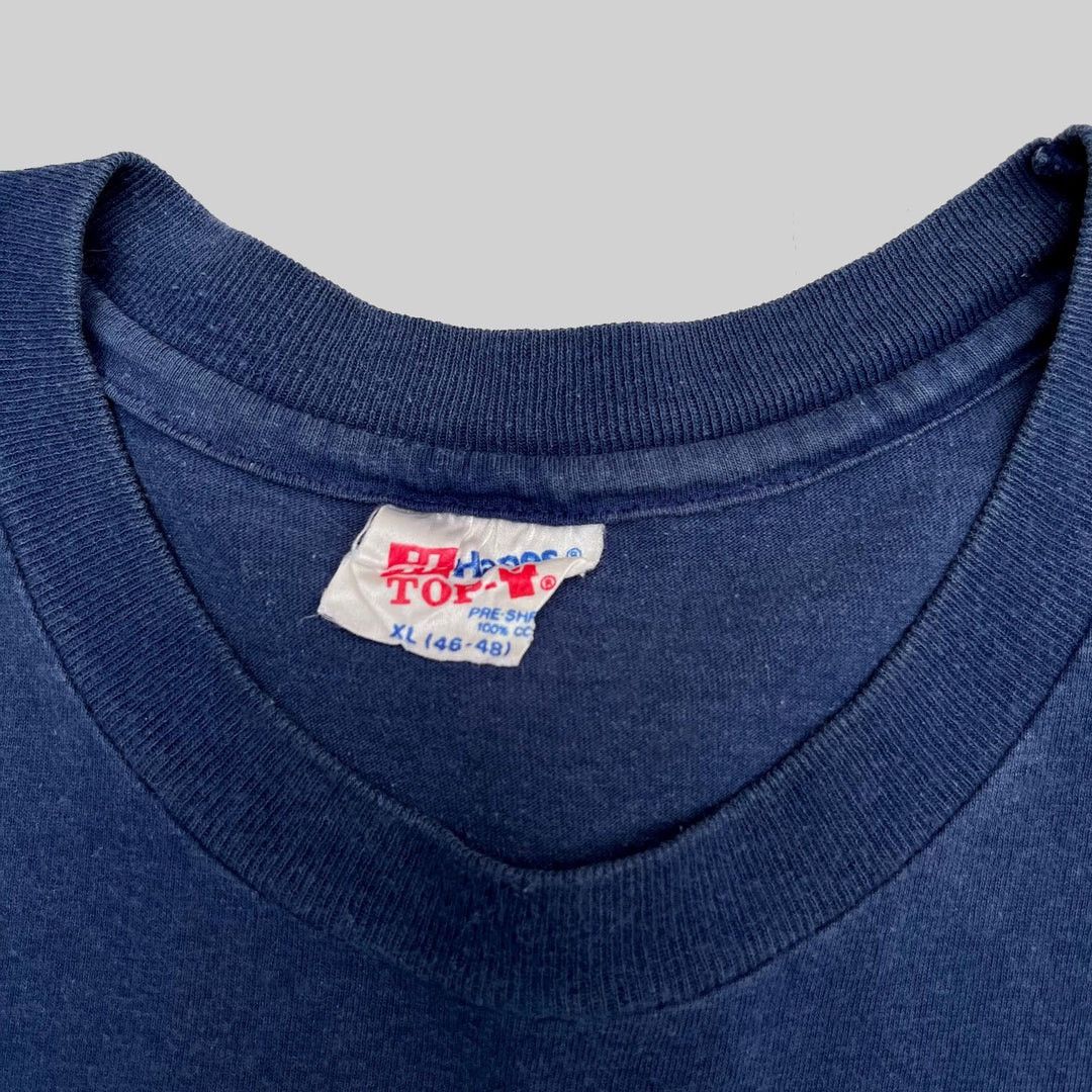 Hanes × Vintage King Size Smoking Blue 1990 Vintage Rolling Papers T-Shirt Size US XL / EU 56 / 4 - 3 Thumbnail