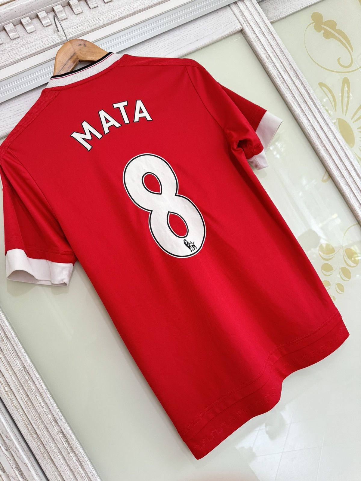 Adidas Mata #8 Manchester United 2014-2015 Home Soccer Jersey Kit Size US S / EU 44-46 / 1 - 7 Thumbnail