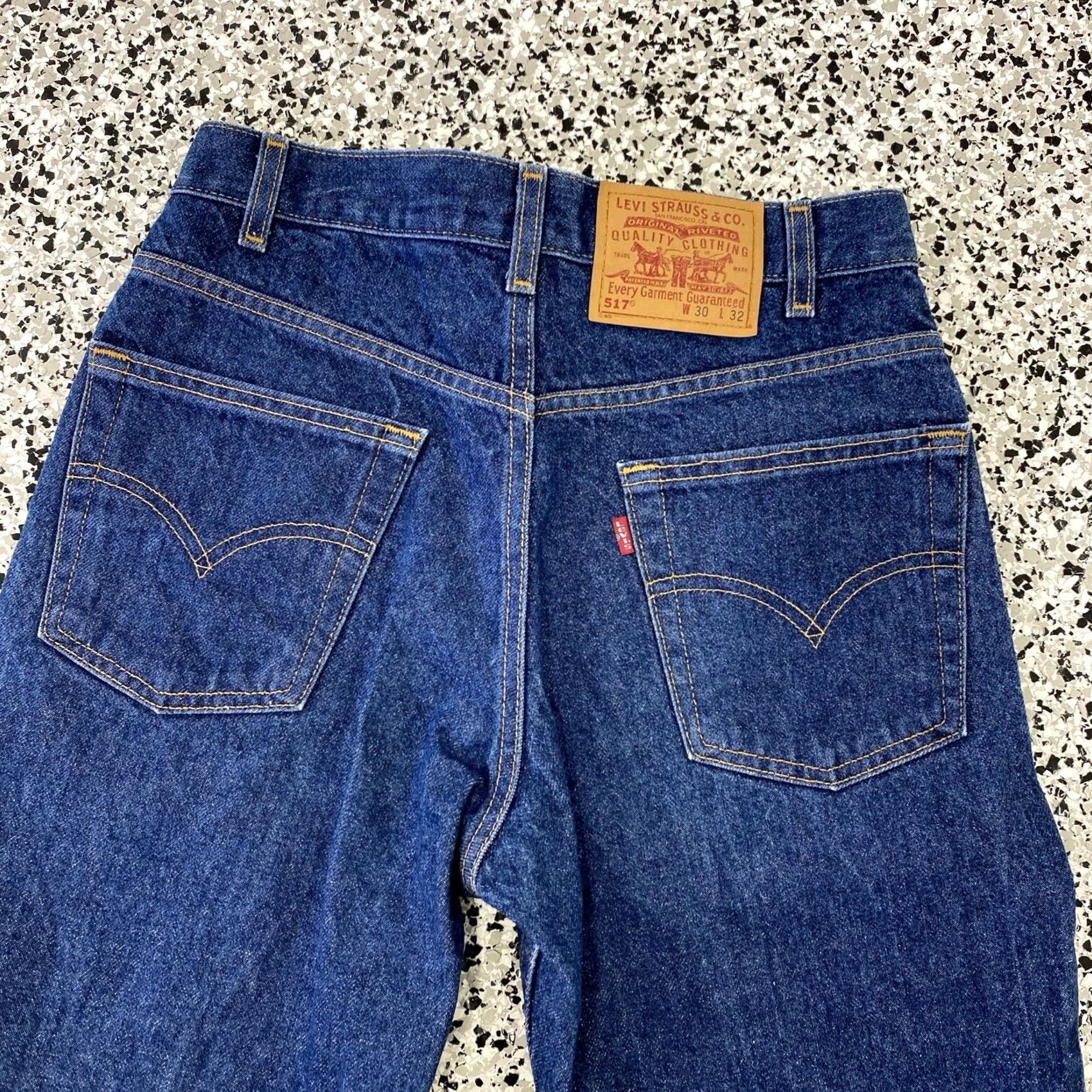 Vintage VINTAGE Levis 517 Jeans Mens 30/32 Blue Bootcut Made In USA Denim Grunge 1990s Mens Size US 30 / EU 46 - 7 Thumbnail