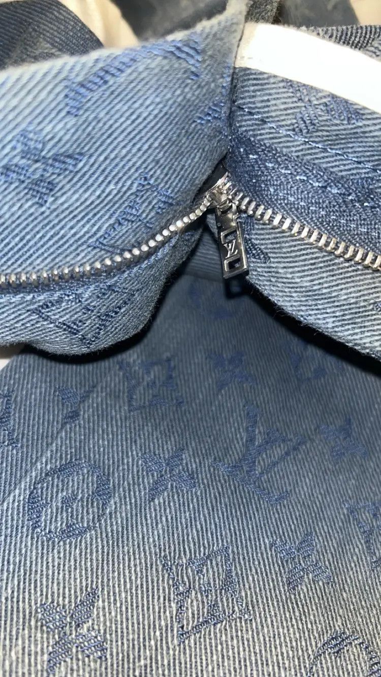 Louis Vuitton Virgil Abloh Monogram Denim Jeans Size US 32 / EU 48 - 3 Thumbnail
