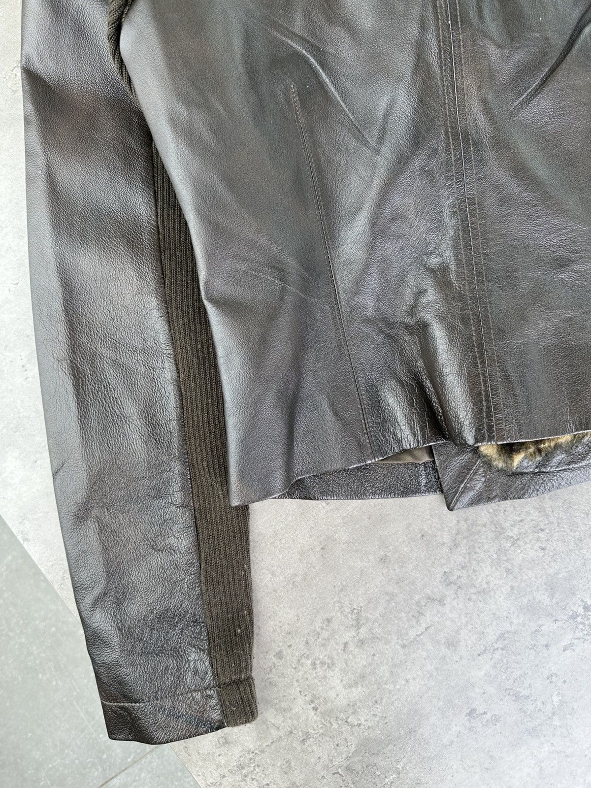 Morgan De Toi Morgan de Toi Leather Jacket Size S / US 4 / IT 40 - 12 Thumbnail