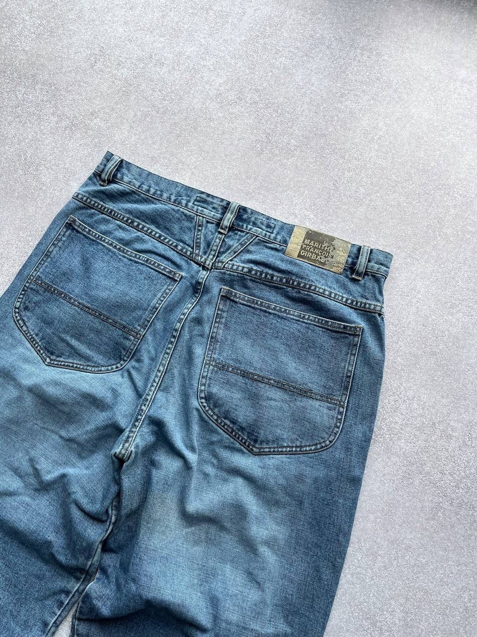 Marithe + Francois Girbaud × Vintage VINTAGE MFG MARITHE FRANCOIS GIRBRAUD BAGGY DENIM JEANS 36 Size US 36 / EU 52 - 3 Thumbnail