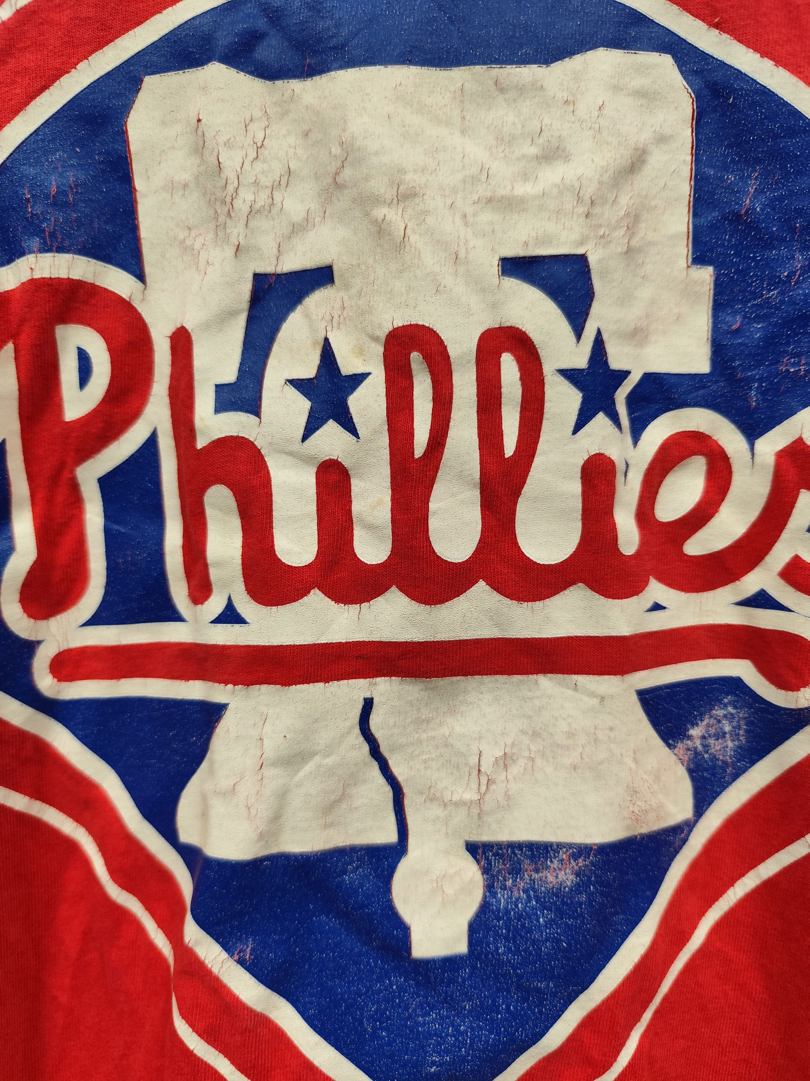MLB Vintage 1994 MLB Philadelphia Phillies Baseball Team T-Shirt Size US XL / EU 56 / 4 - 10 Thumbnail