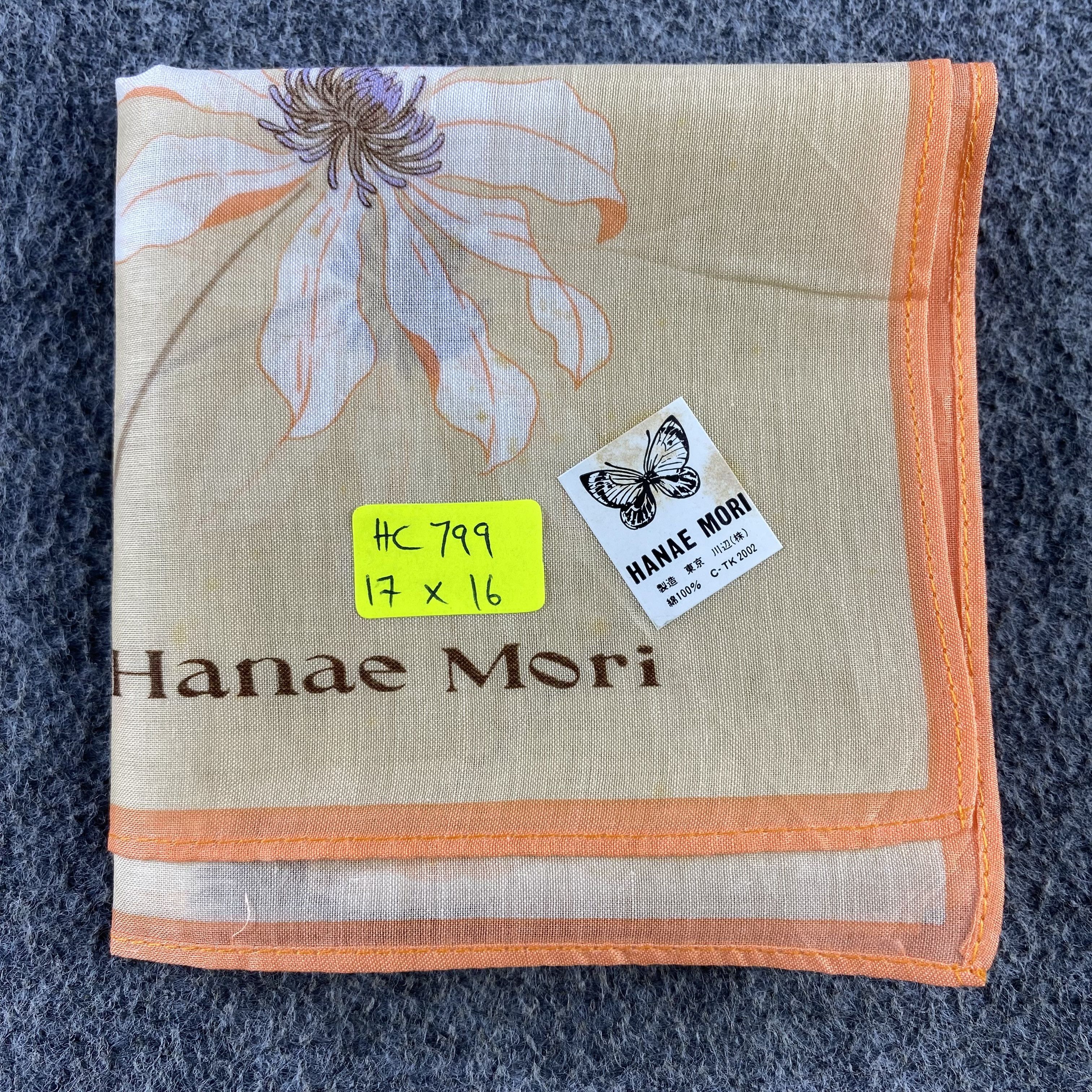Hanae Mori Hanae Mori Handkerchief/Neckerchief/Bandana HC799 Size ONE SIZE - 5 Thumbnail