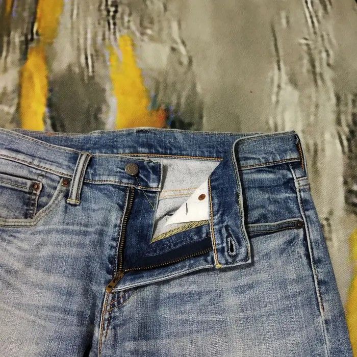Levi's × Vintage VINTAGE LEVIS 511 DISTRESSED FADED BLUE JEANS PANTS Size US 32 / EU 48 - 6 Thumbnail