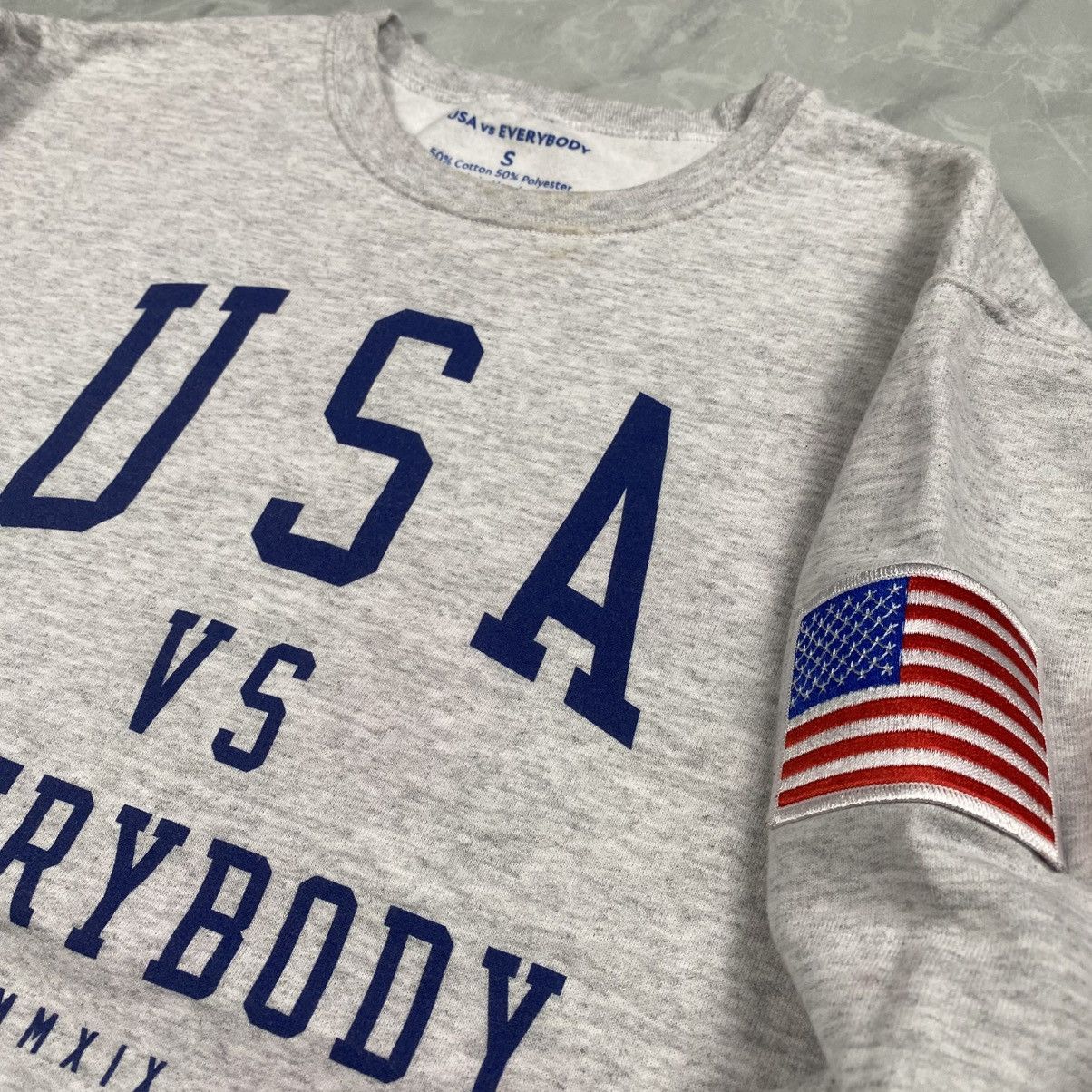 American Apparel USA vs Everybody Crewneck Size US S / EU 44-46 / 1 - 3 Thumbnail