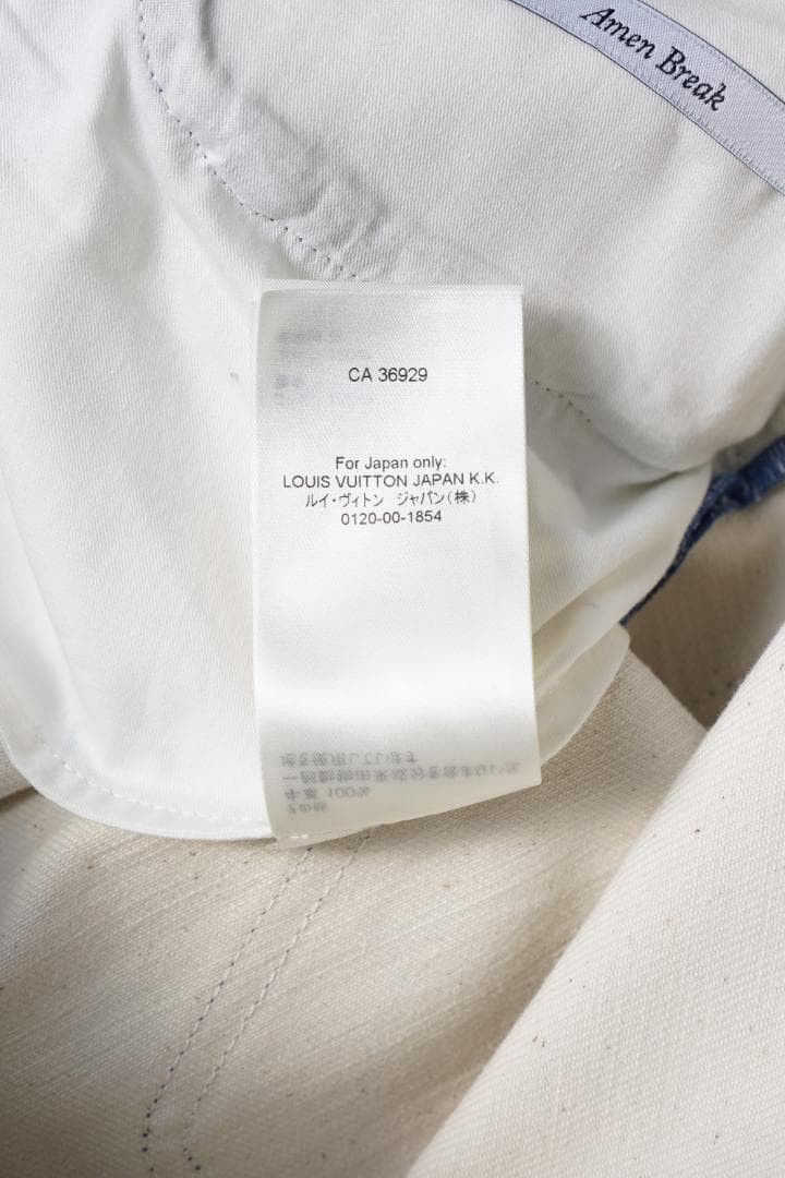 Louis Vuitton LOUIS VUITTON 22SS Virgil "Amen Break" Landscape Denim Pants Size US 38 / EU 54 - 13 Thumbnail