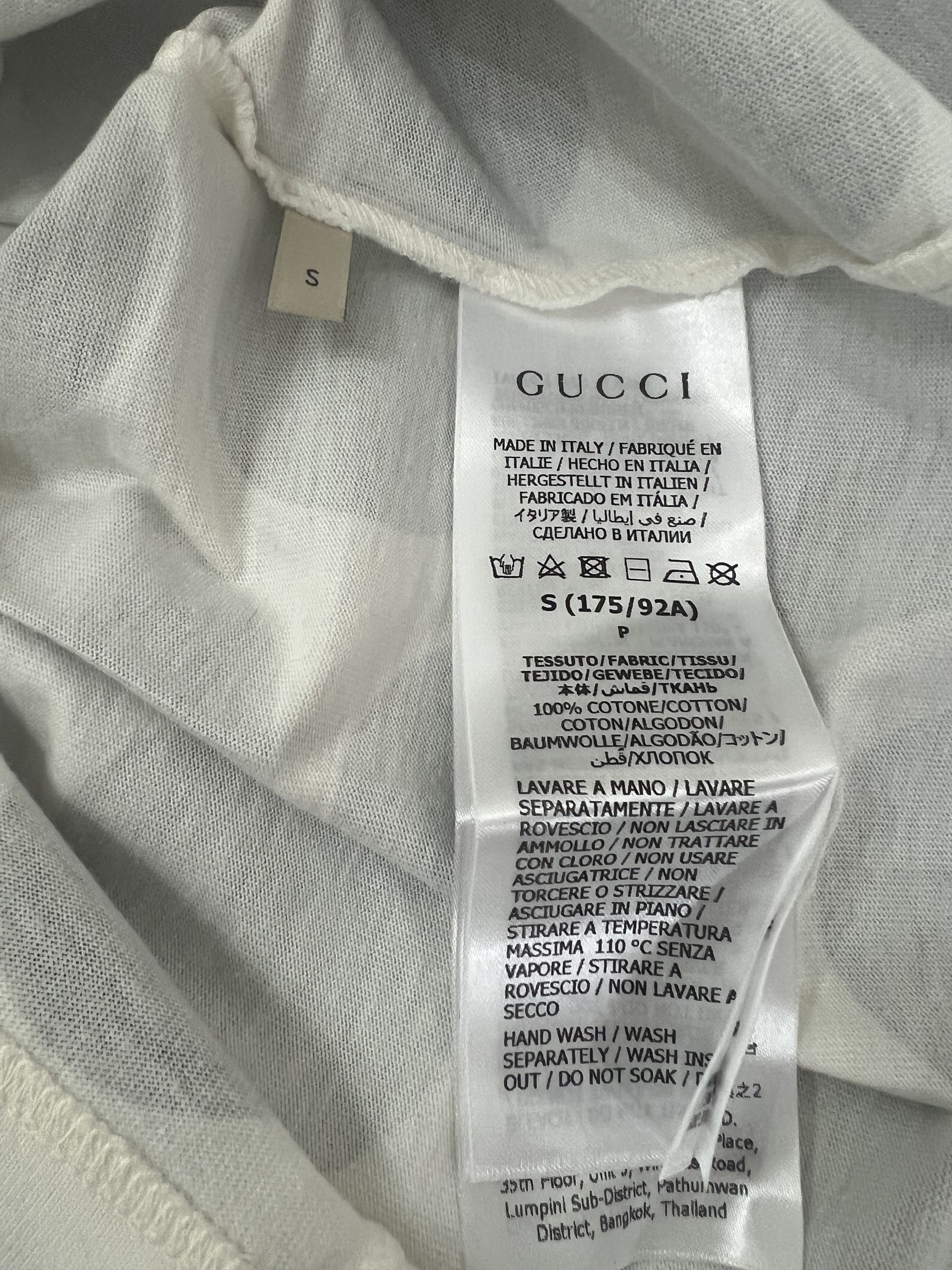Gucci Gucci Perseo T-shirt Black/White, size S Size US S / EU 44-46 / 1 - 6 Thumbnail