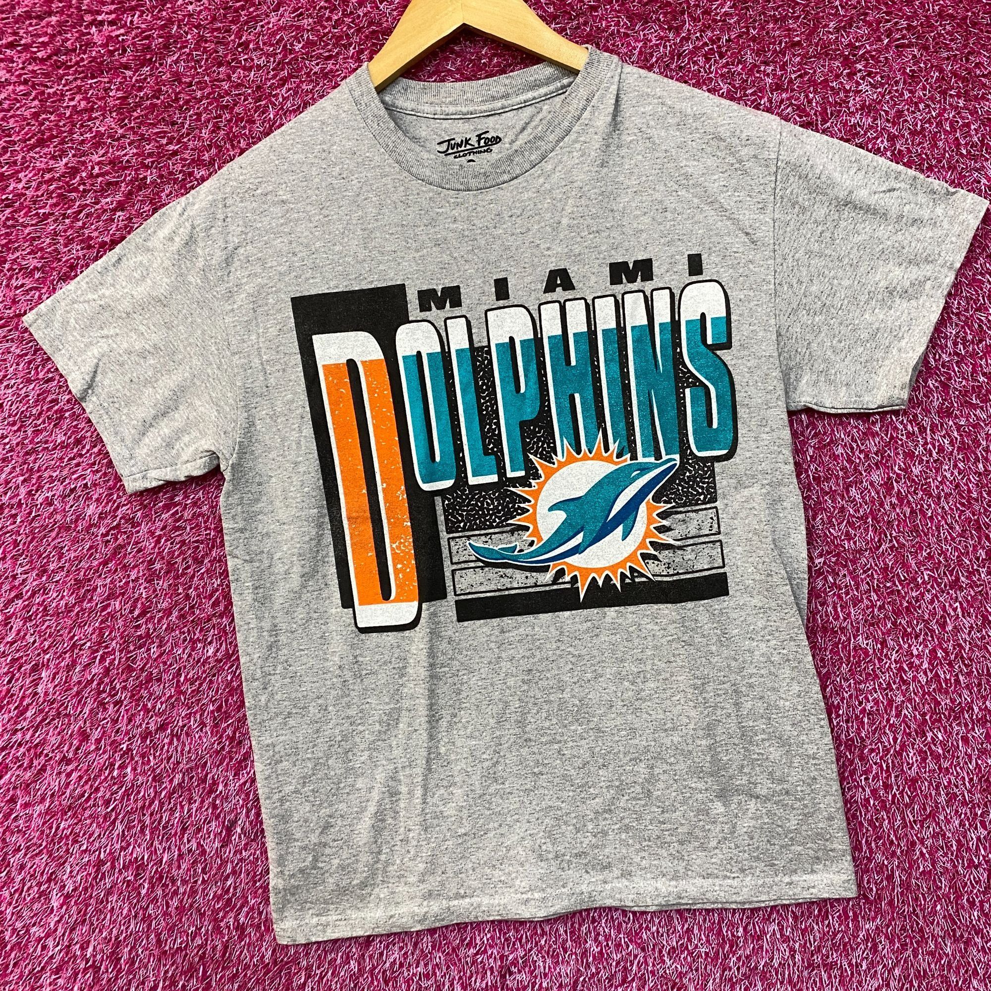 Junk Food Junk Food NFL Miami Dolphins Logo T-Shirt Small Size US S / EU 44-46 / 1 - 3 Thumbnail