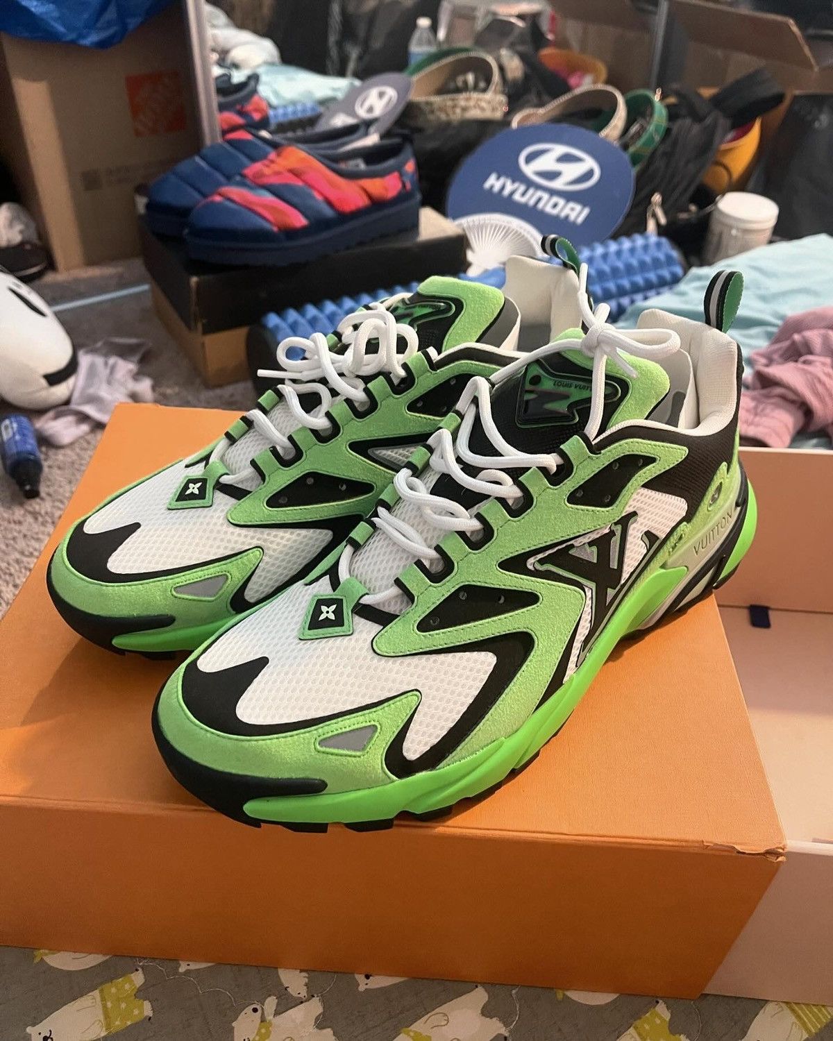 Louis Vuitton Louis Vuitton Runner Tactic x Virgil Abloh sneakers rare ! Size US 12.5 / EU 45-46 - 4 Thumbnail