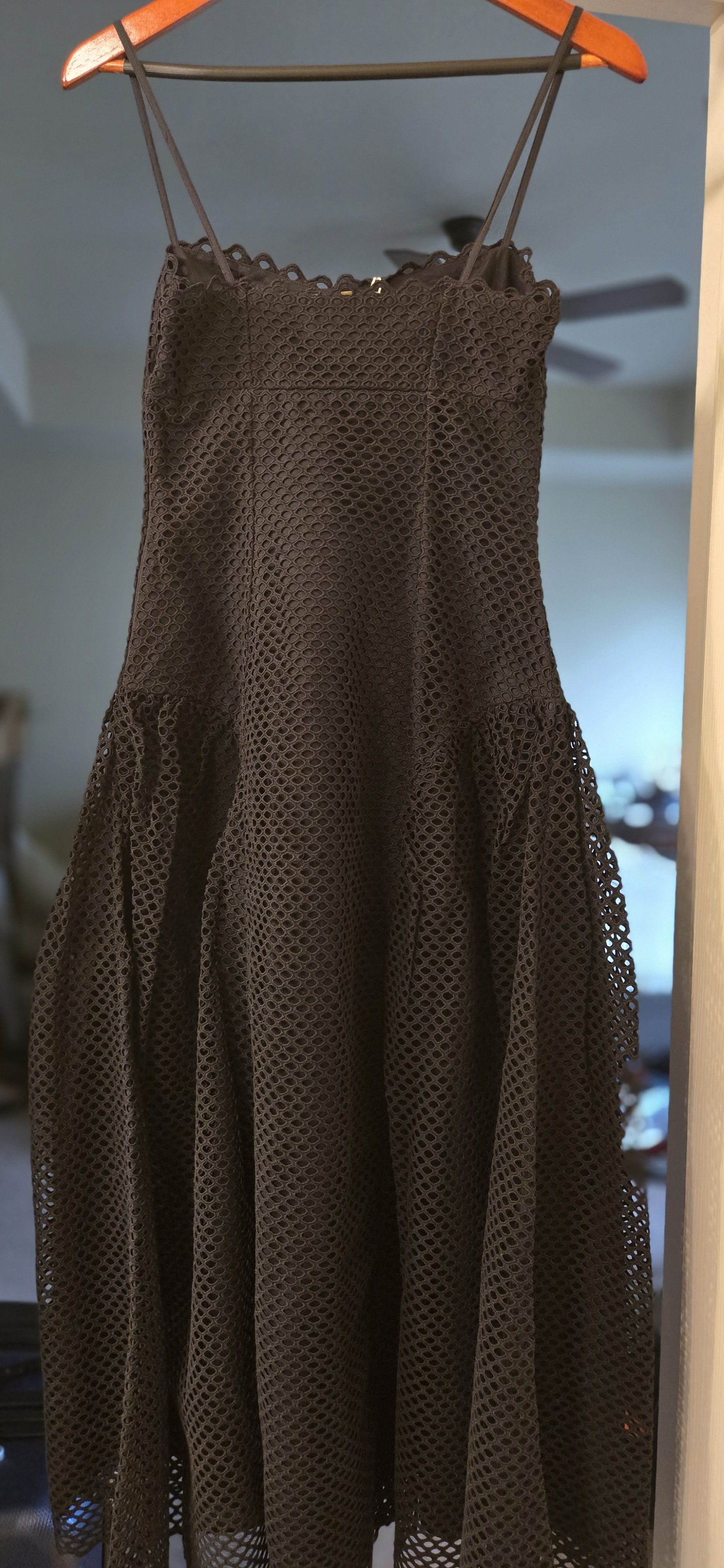 Ulla Johnson Isotta eyelet cotton dress Noir Size XS / US 0-2 / IT 36-38 - 6 Thumbnail