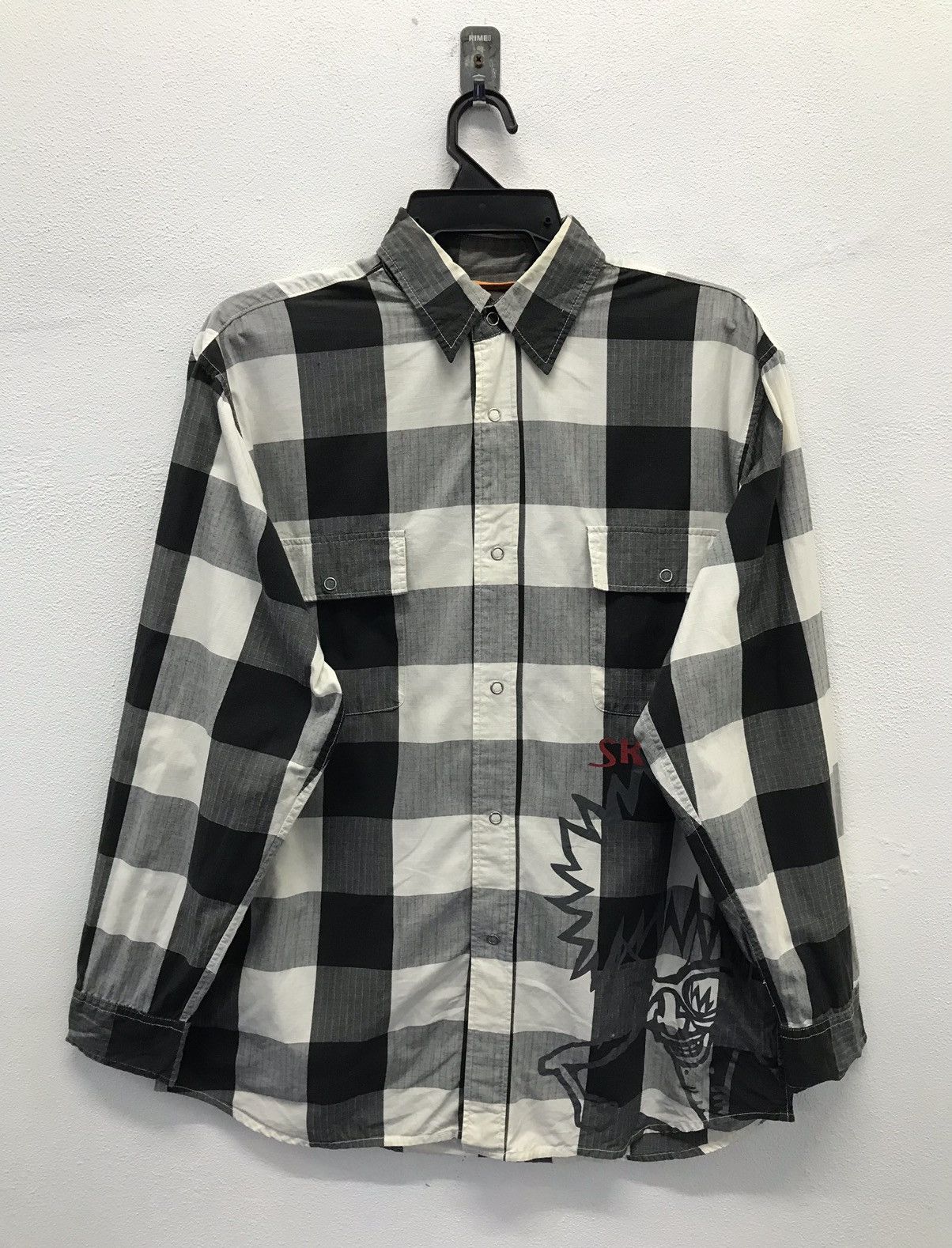 Vintage Vintage Mischievous Emi Nakayama Skunk Shirt Button Ups Size US M / EU 48-50 / 2 - 2 Thumbnail