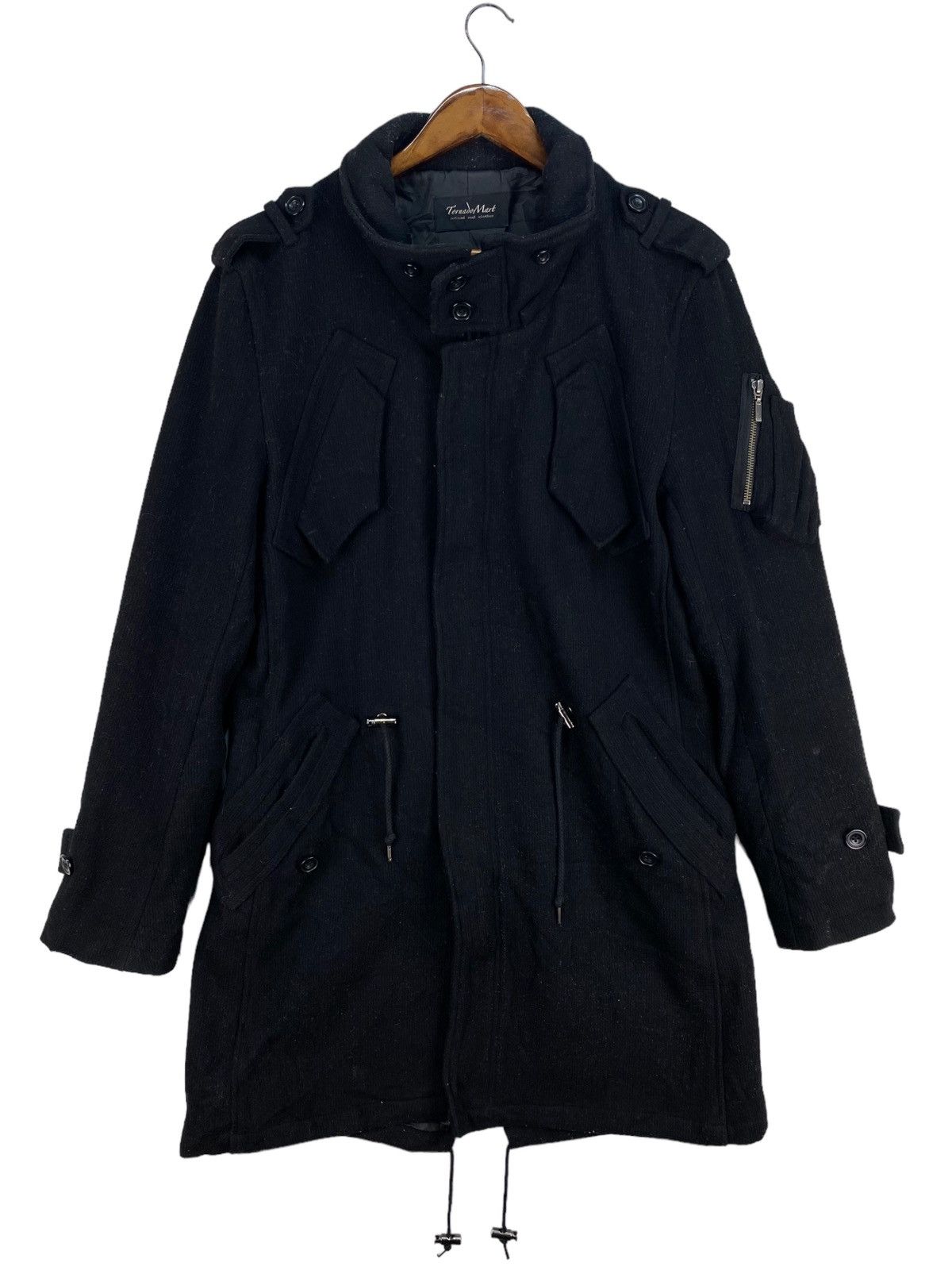 image of Tornado Mart Refined Real Jacket in Black, Men's (Size Medium)