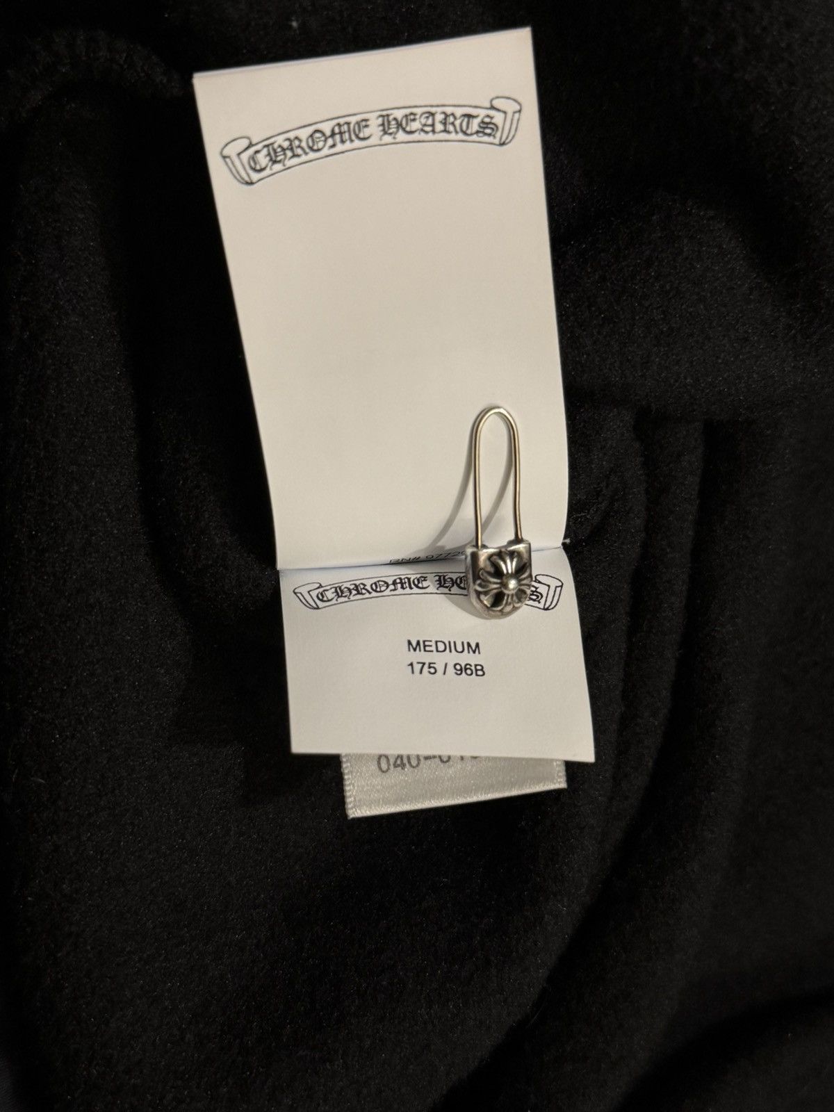 Chrome Hearts Chrome Hearts Leather Patch Fleece Pullover Size US L / EU 52-54 / 3 - 18 Thumbnail