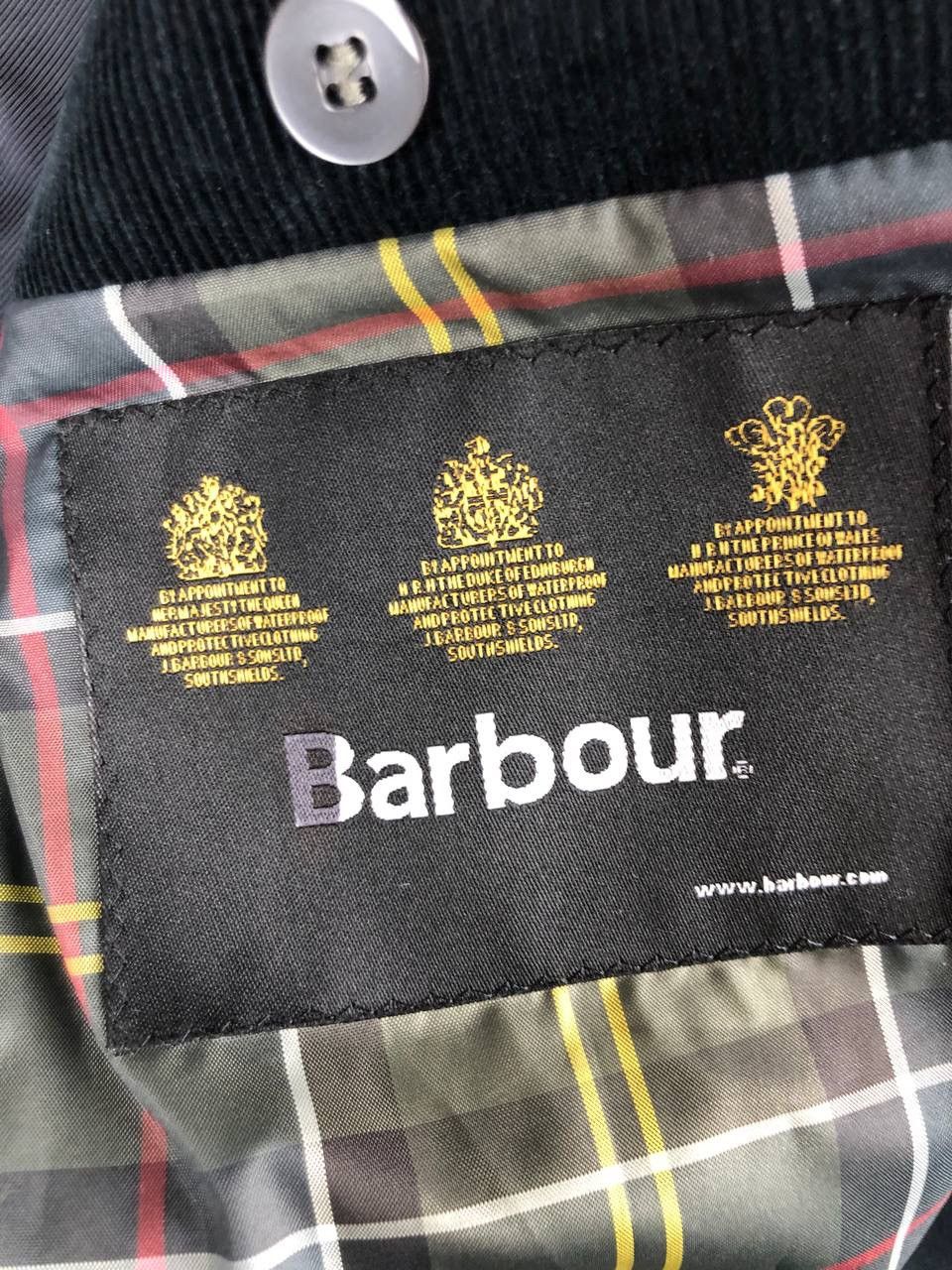 Barbour Barbour Corduroy Blazer Old Money Style Colour Black Size 42R - 6 Thumbnail