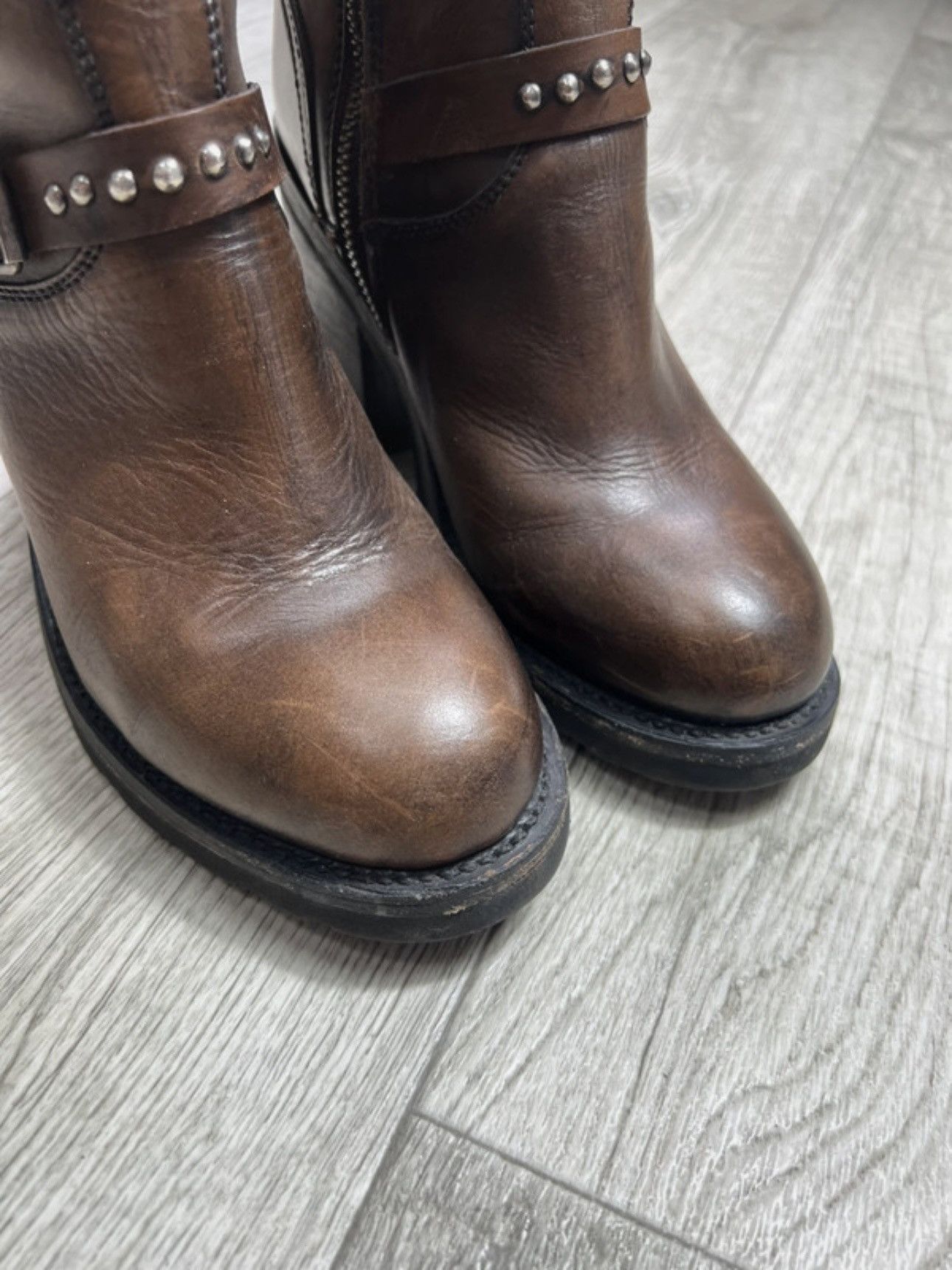 ASH Vintage ASH Leather Avant Garde Boots AirStep.98 Style Y2k Size US 9 / IT 39 - 4 Thumbnail