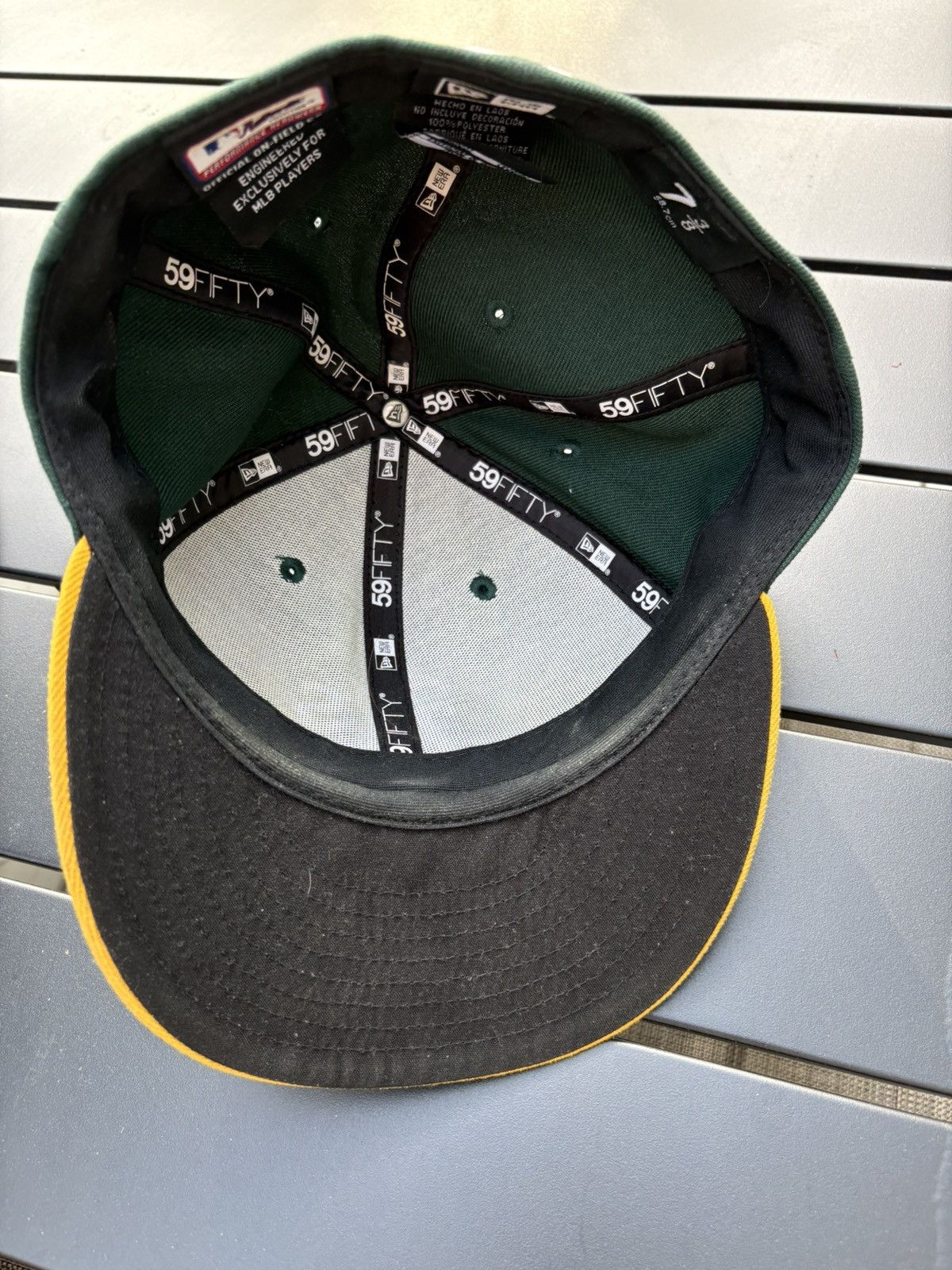 MLB Oakland A’s Fitted MLB hat Size ONE SIZE - 4 Thumbnail