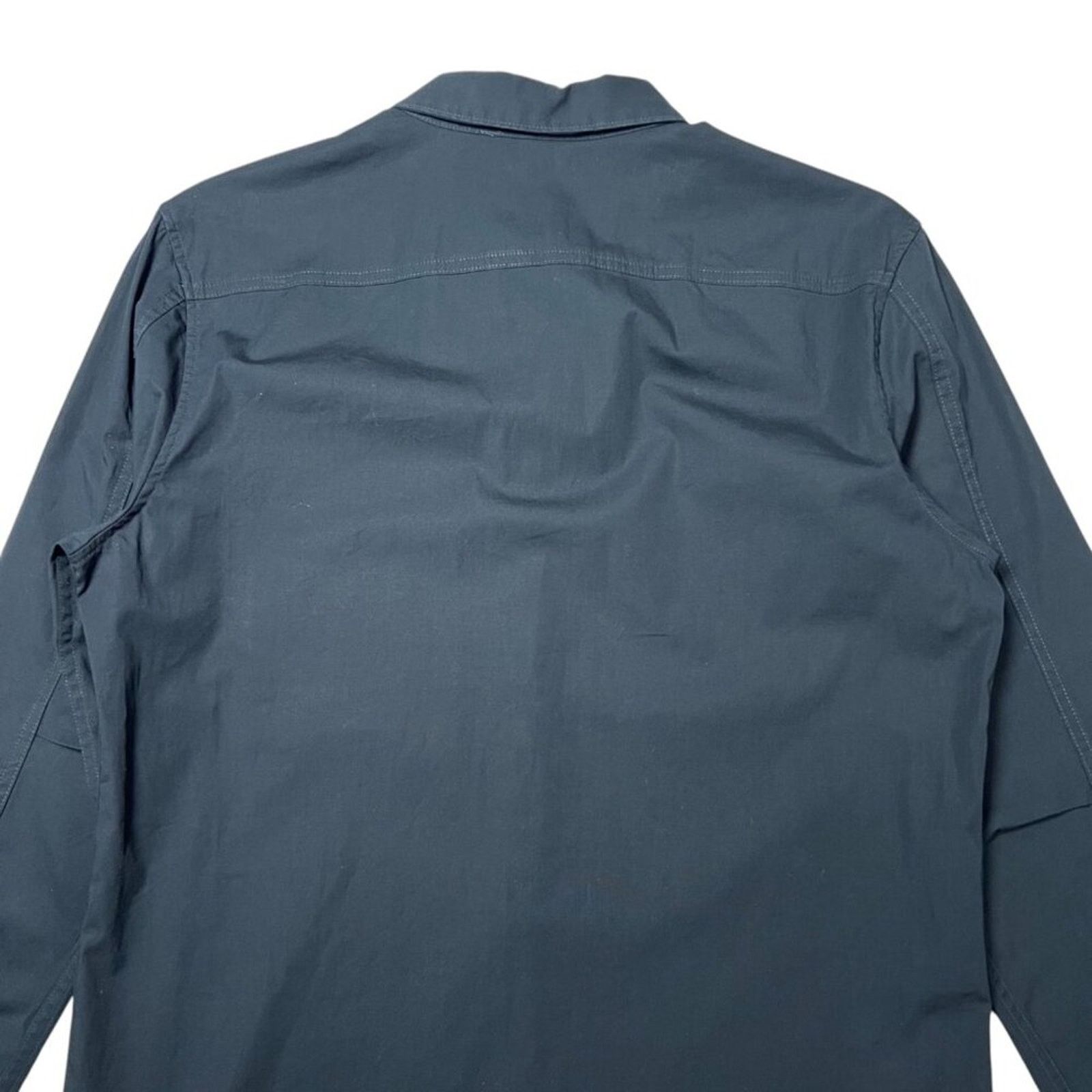 Lululemon Lululemon Mission Slim Fit Button Down Shirt Mens M Navy Lon Size US M / EU 48-50 / 2 - 11 Thumbnail