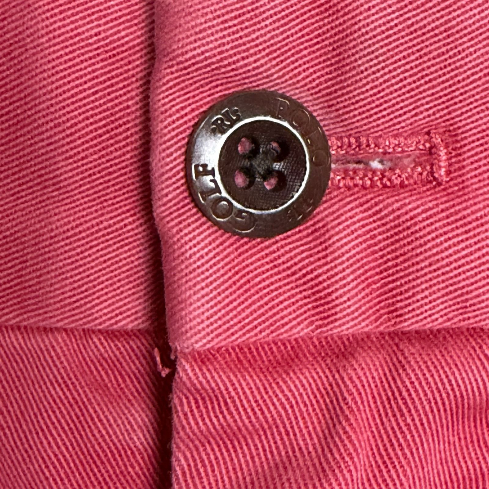 Polo Ralph Lauren Vintage Polo Golf Ralph Lauren Mens 34 Dark Pink Pleated 9" Size US 34 / EU 50 - 6 Thumbnail
