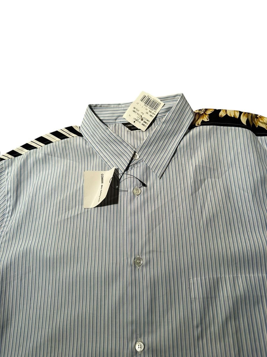 Comme des Garcons COMME des GARÇONS Homme Plus Hybrid Panel Shirt 2003 DS Size US L / EU 52-54 / 3 - 3 Thumbnail
