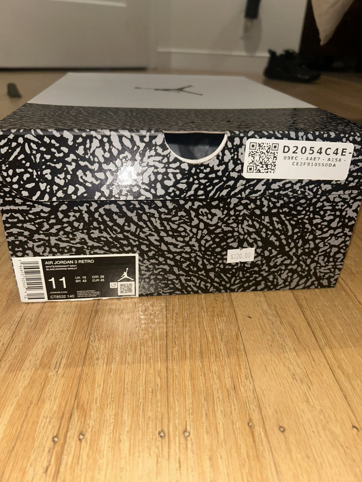 Jordan Brand × Nike Jordan 3 Midnight Navy Size 11 Size US 11 / EU 44 - 9 Thumbnail