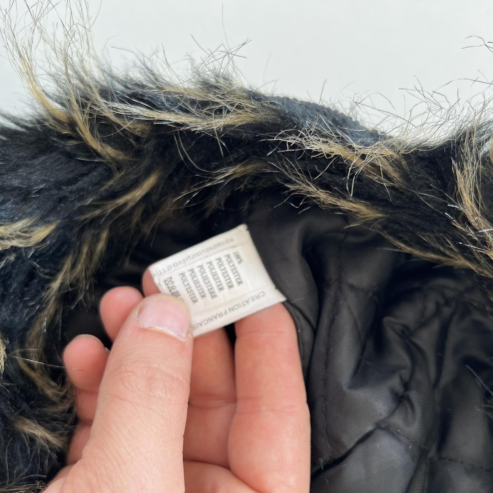Vintage Ushanka Trapper Hat Furry Mohair Fuzzy Fur Hat Y2K Size ONE SIZE - 4 Thumbnail