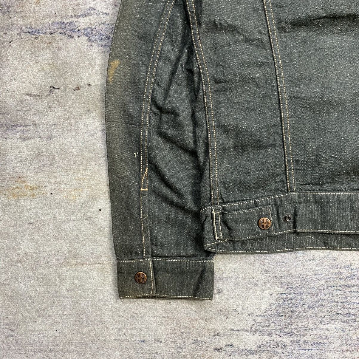 Blue Blue Japan × Japanese Brand Blue Blue japan Hemp denim jacket Size US L / EU 52-54 / 3 - 12 Thumbnail