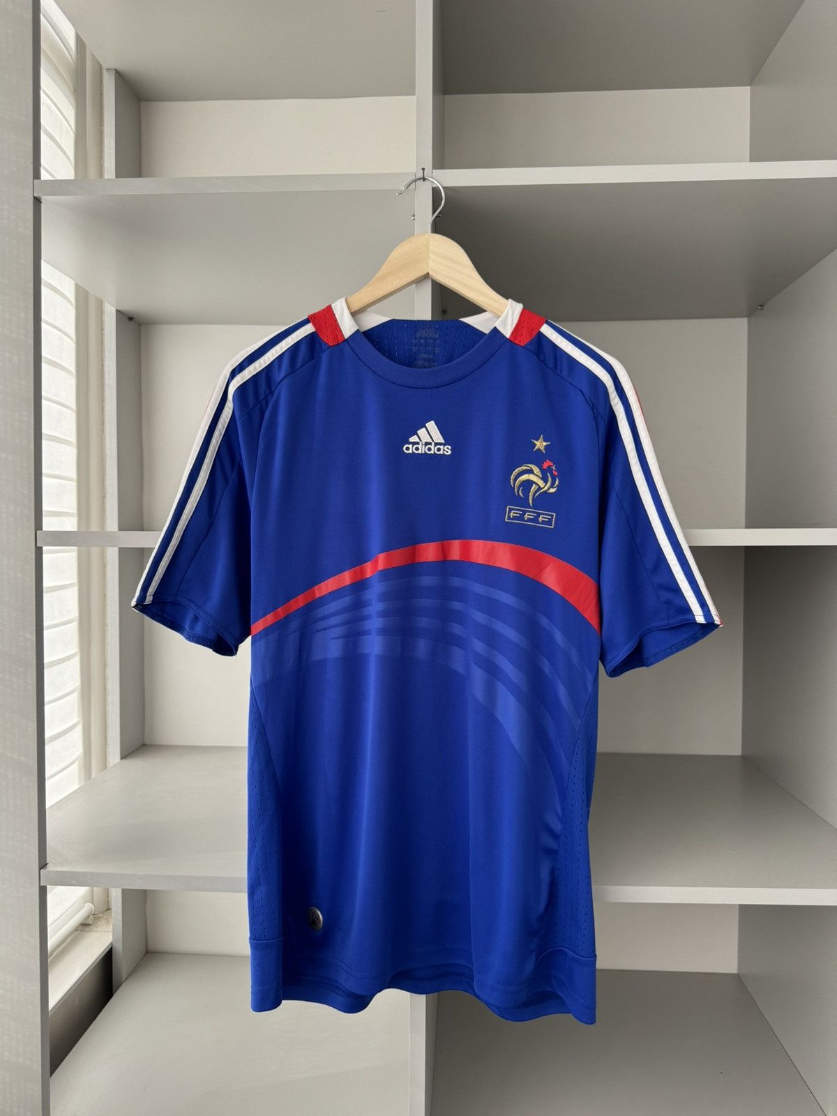 Adidas × Vintage Adidas France Vintage 2007 Home Jersey Size US M / EU 48-50 / 2 - 1 Thumbnail