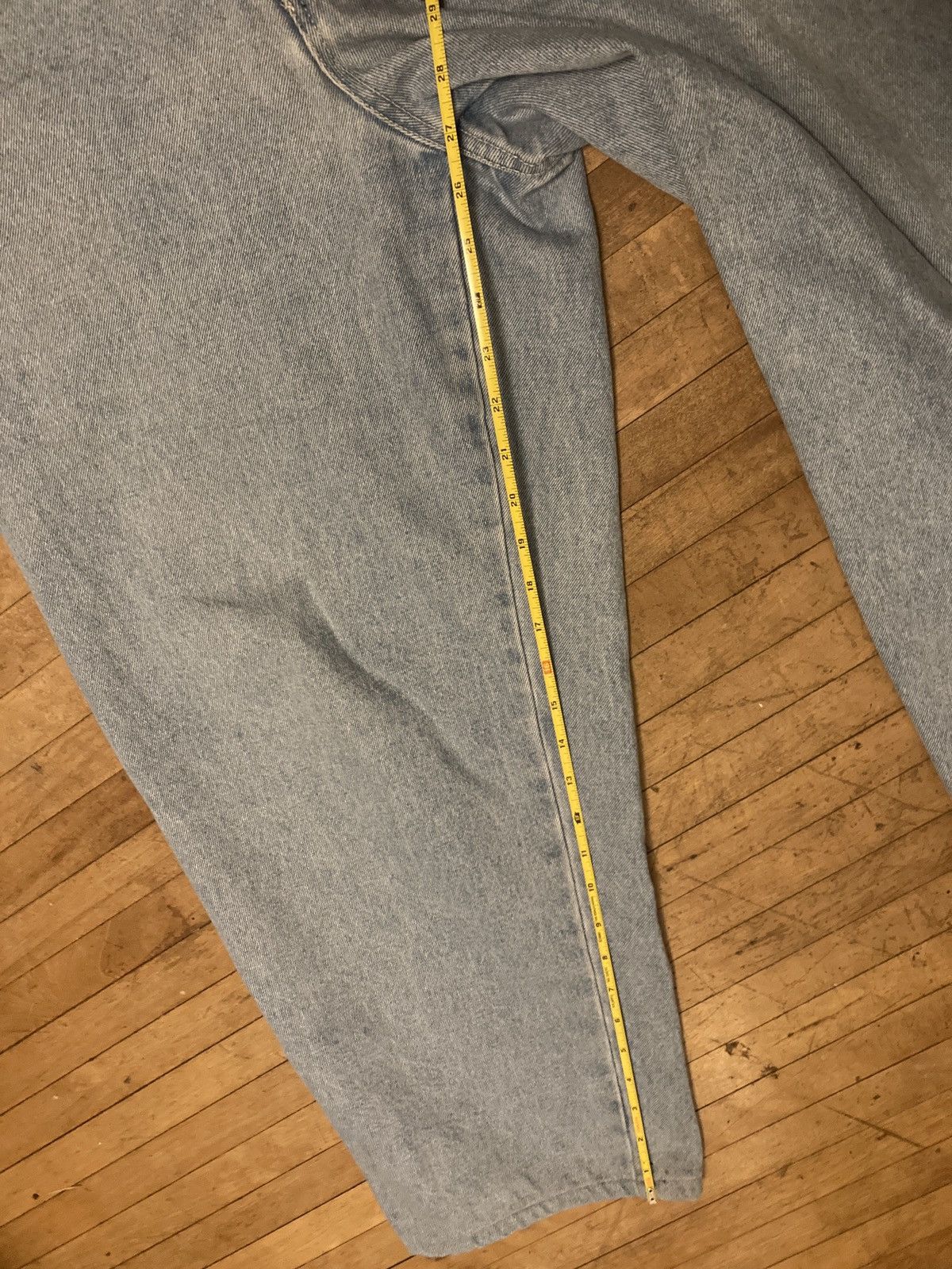 Dime Baggy light wash jean *HEMMED Size US 32 / EU 48 - 4 Thumbnail