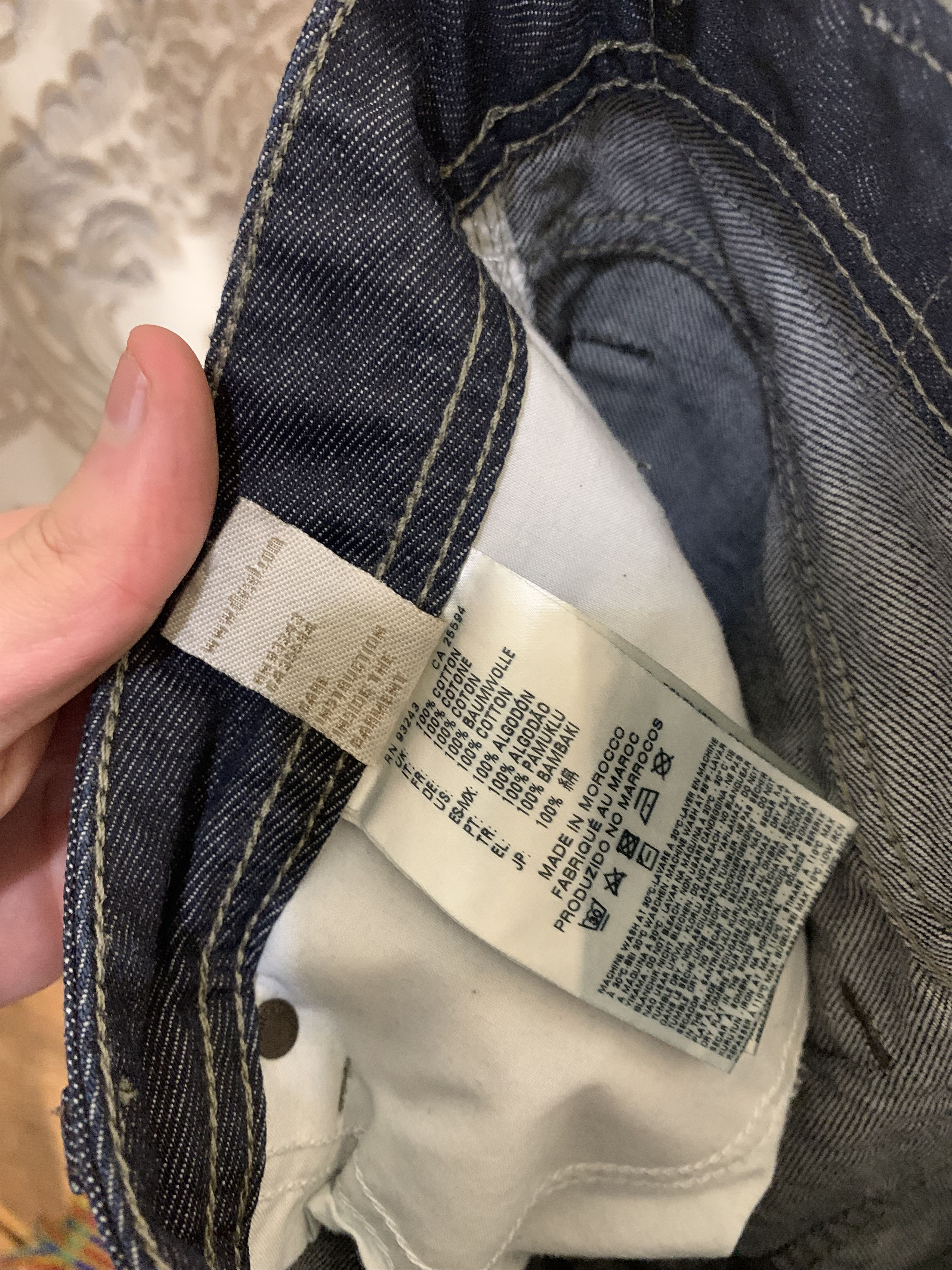 Diesel VINTAGE DIESEL INDUSTRY DENIM DIVISION JEANS CASUAL Y2K 90s Size US 32 / EU 48 - 6 Thumbnail