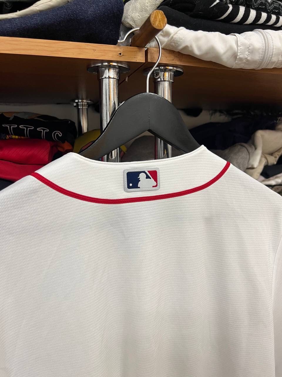 MLB × Nike Nike MLB Boston Red Sox Hype Big Logo Baseball Jersey Size US L / EU 52-54 / 3 - 10 Thumbnail