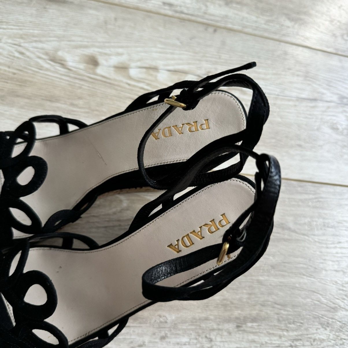 Prada Prada Suede Sandals Size US 10.5 / IT 40.5 - 11 Thumbnail