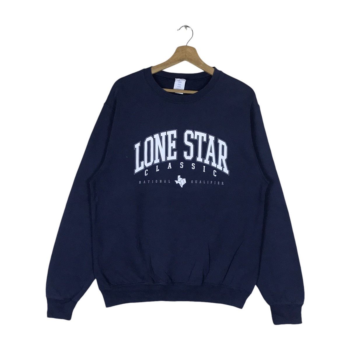 Vintage Vintage Port Company Lone Star Spell Out Pullover Jumper Size US M / EU 48-50 / 2 - 1 Thumbnail