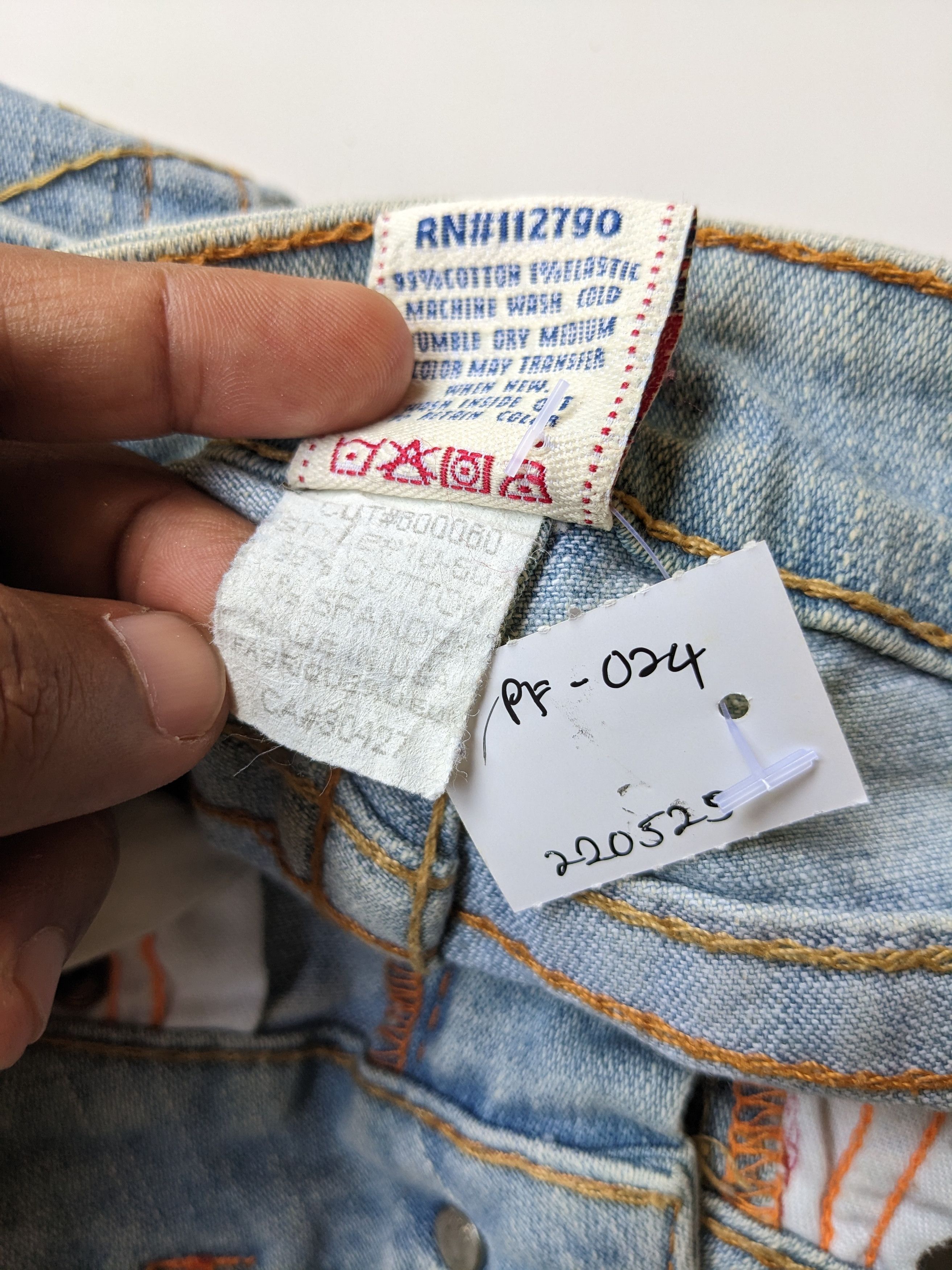 Jean × Le Grande Bleu (L.G.B.) × True Religion True Religion flare jeans bootcut Size 26" / US 2 / IT 38 - 9 Thumbnail