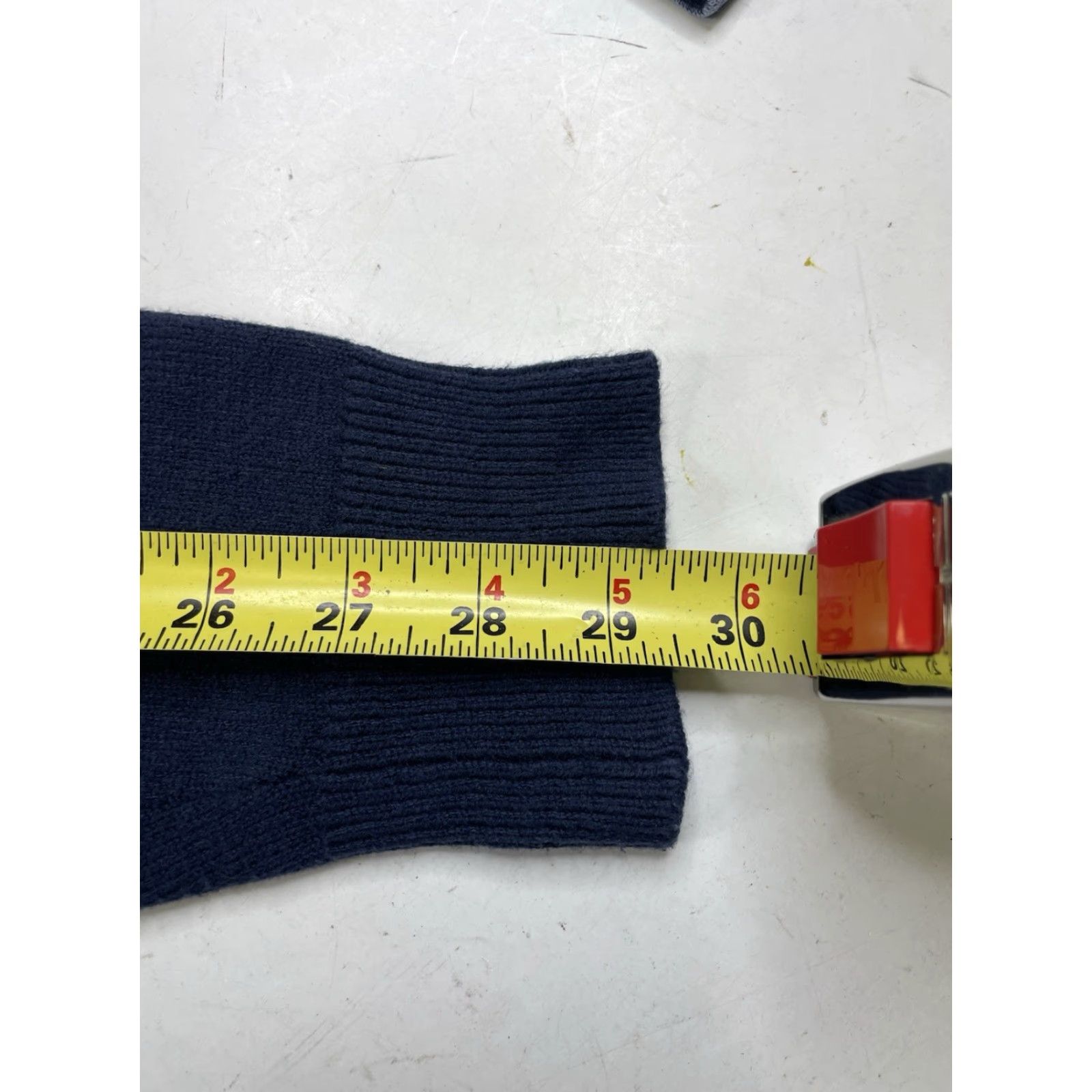 Vintage FAIR HARBOR Sweater Mens Small Blue Retro Stripe Cotton Blend Knit Pullover Crew Neck Long Sleeve Classic Vintage No rips or stains Size US S / EU 44-46 / 1 - 3 Thumbnail