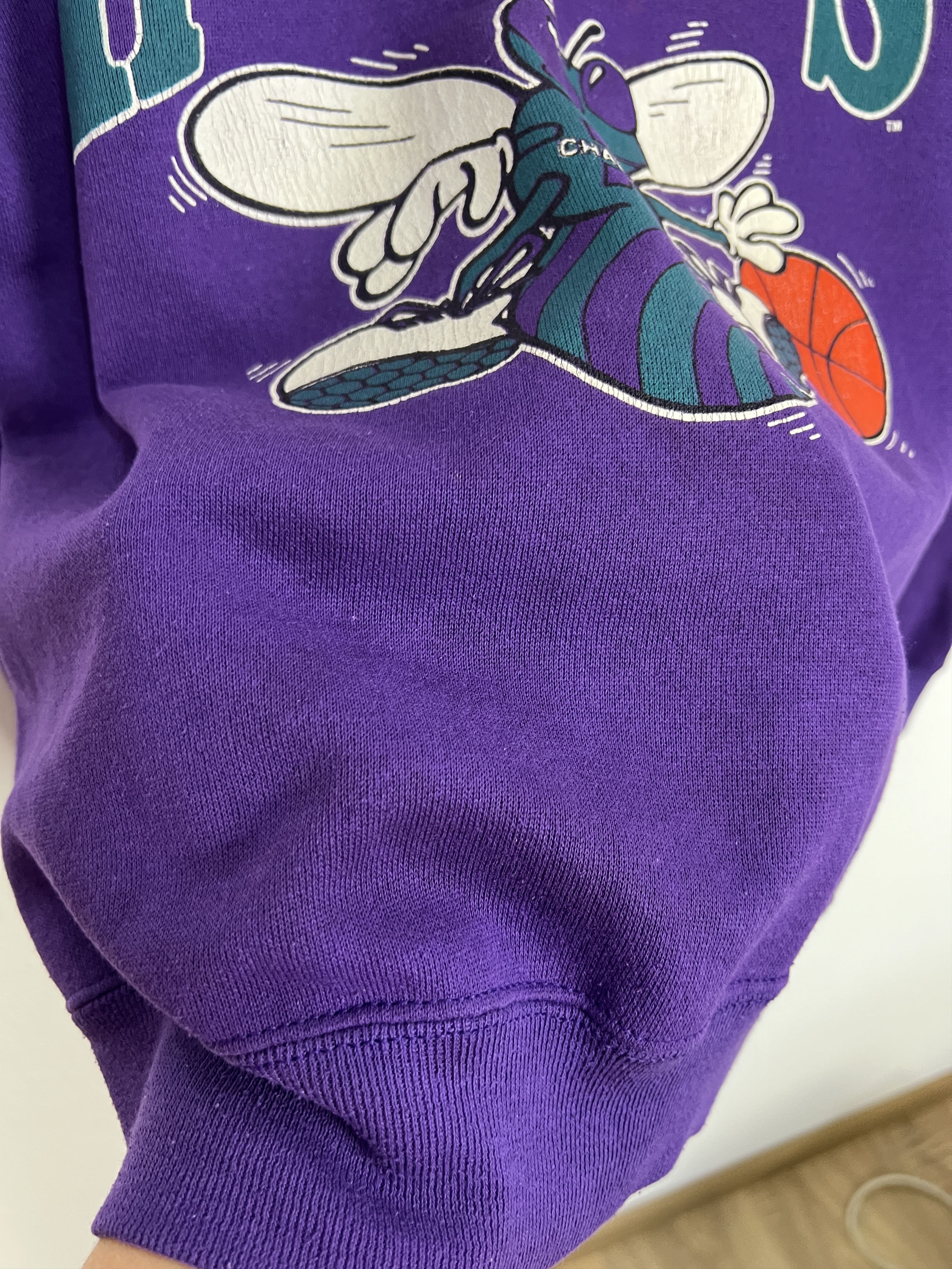 Vintage Charlotto Hornets Over Print NBA Sweatshirt Crewneck Size US M / EU 48-50 / 2 - 6 Thumbnail
