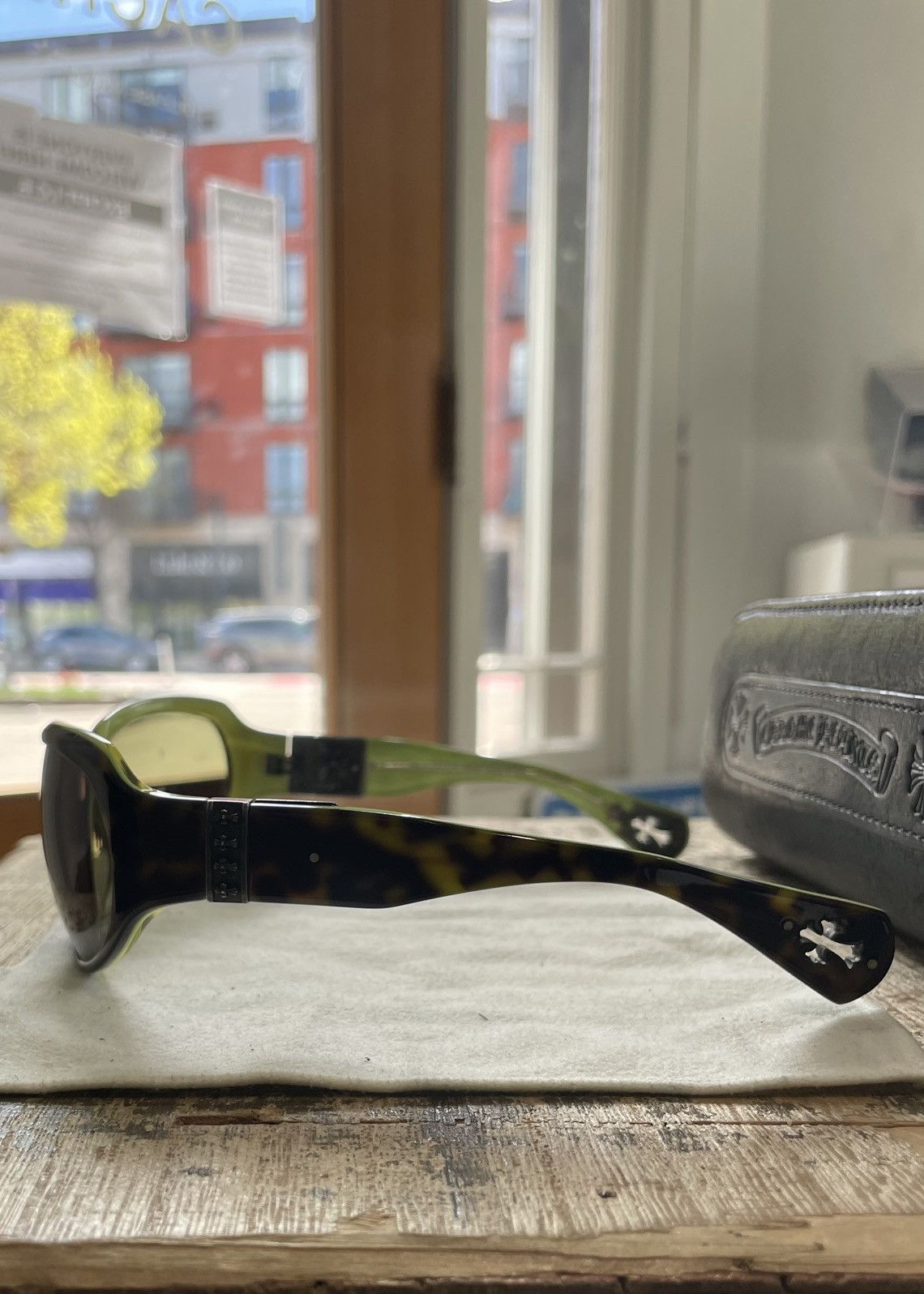 Chrome Hearts Chrome Hearts CREAM Sunglasses Vintage Size ONE SIZE - 2 Thumbnail