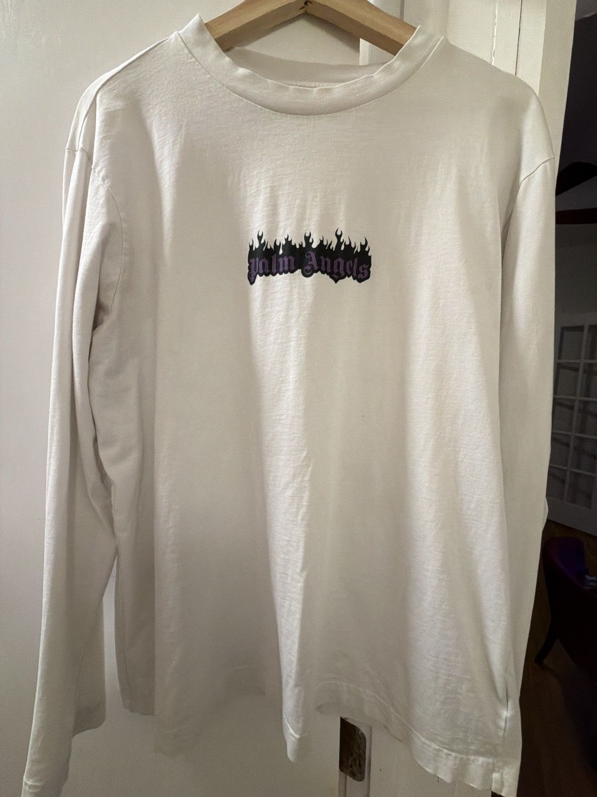 Palm Angels Palm Angels Dance Of Death Purple long sleeve Size US M / EU 48-50 / 2 - 1 Thumbnail