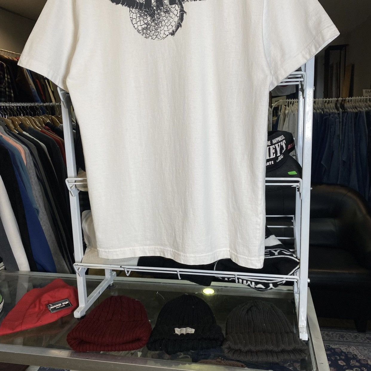Avirex × Vintage Vintage Avirex Karakuri Dragon Sukajan White Tee Size US L / EU 52-54 / 3 - 4 Thumbnail