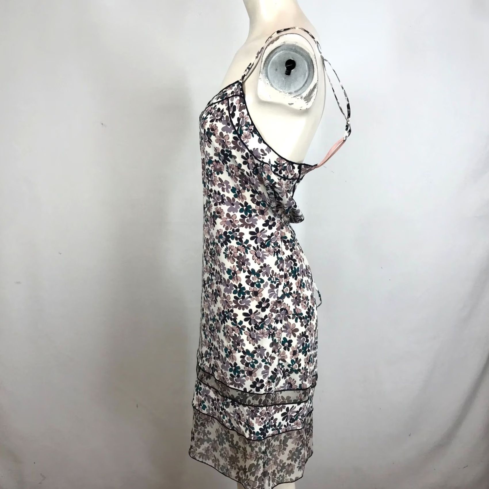 Rag & Bone RAG & BONE - Womens Small Multicolor Spaghetti Strap Necklace Belted Dress Size S / US 4 / IT 40 - 5 Thumbnail
