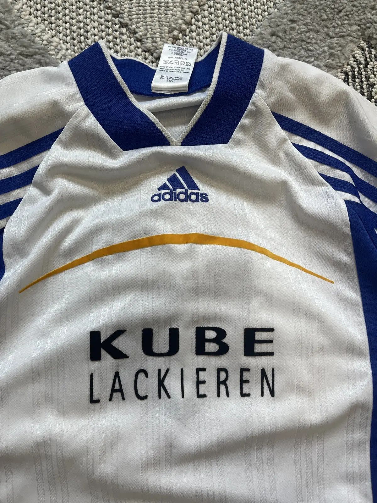 Adidas ADIDAS VINTAGE SOCCER JERSEY DRILL Size US S / EU 44-46 / 1 - 2 Thumbnail