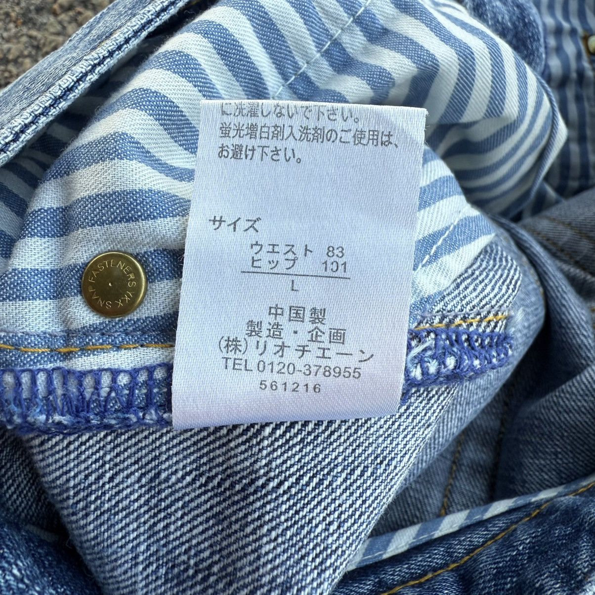 Japanese Brand VINTAGE CLEF DE SOL FADED RIPPEP JEAN DENIM PANTS Size US 33 - 14 Thumbnail