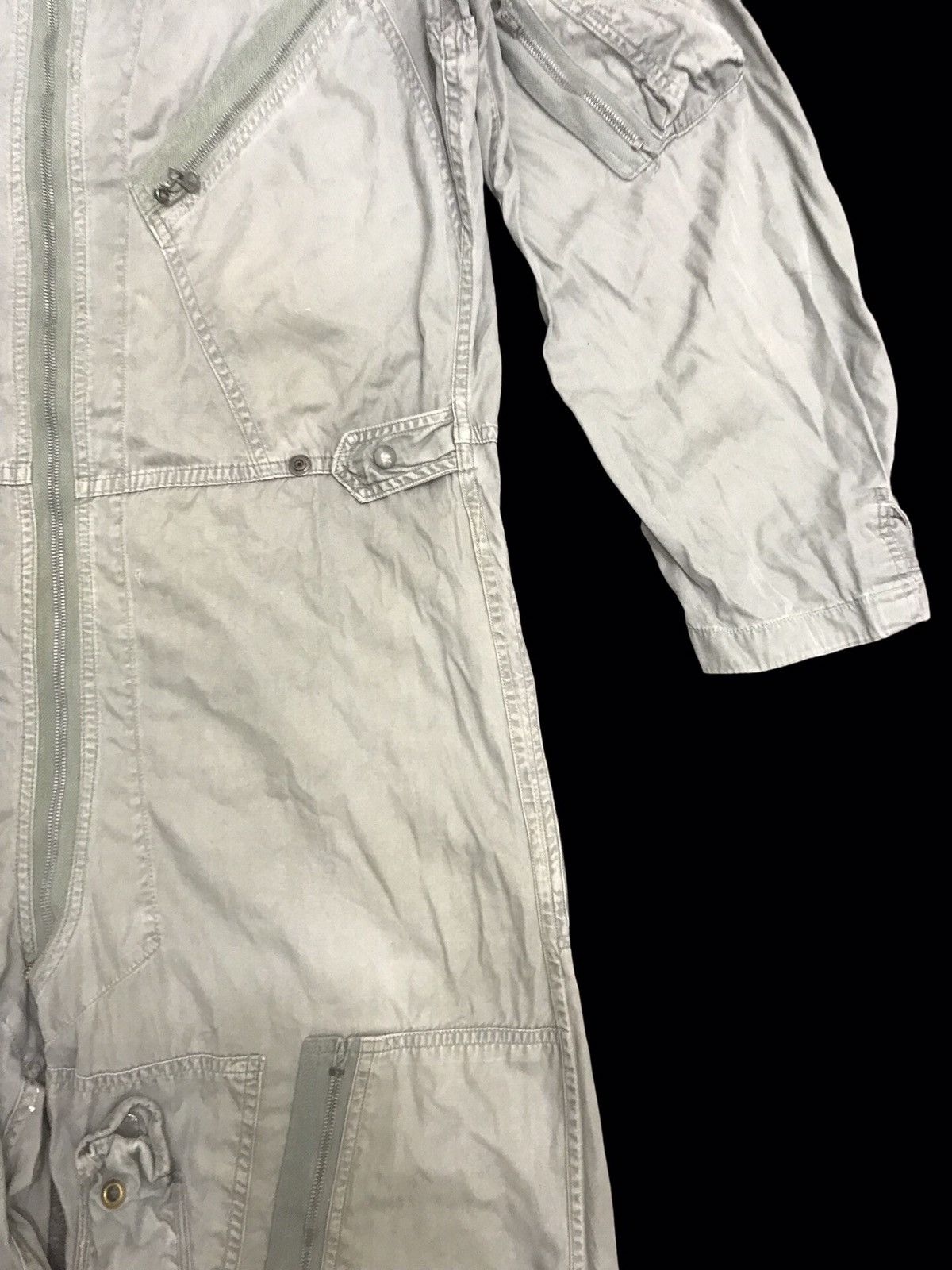 Vintage 💥VINTAGE 60s💥Very Rare 60s USAF Flight Overall F421 Size US 39 - 7 Thumbnail