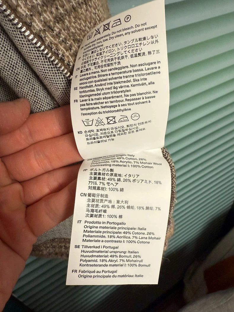Our Legacy Our Legacy size48 Apricot checkered zipper coat Size US M / EU 48-50 / 2 - 7 Thumbnail